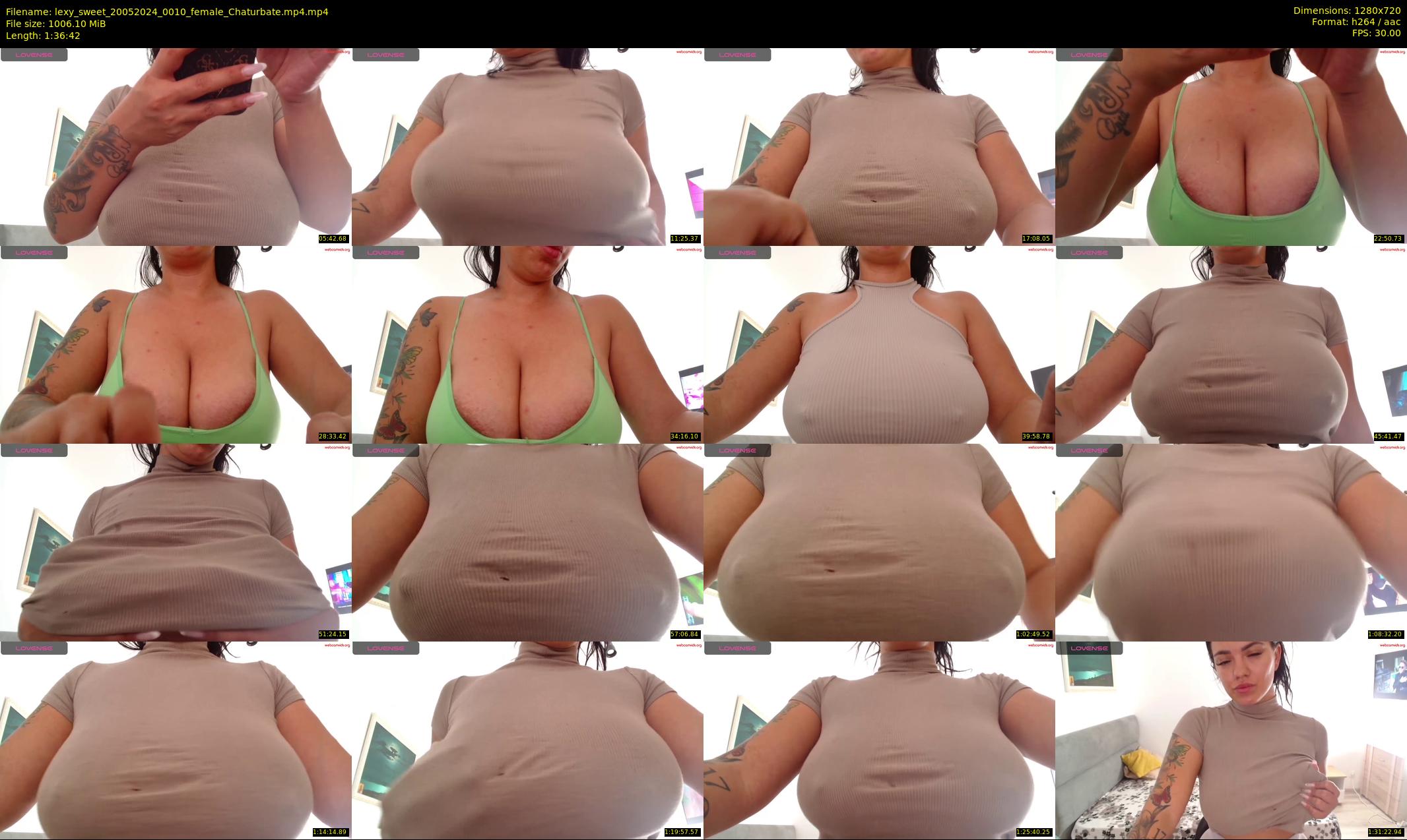 lexy_sweet — 97 minute Chaturbate female cam show recording, 720p, May 20, 2024