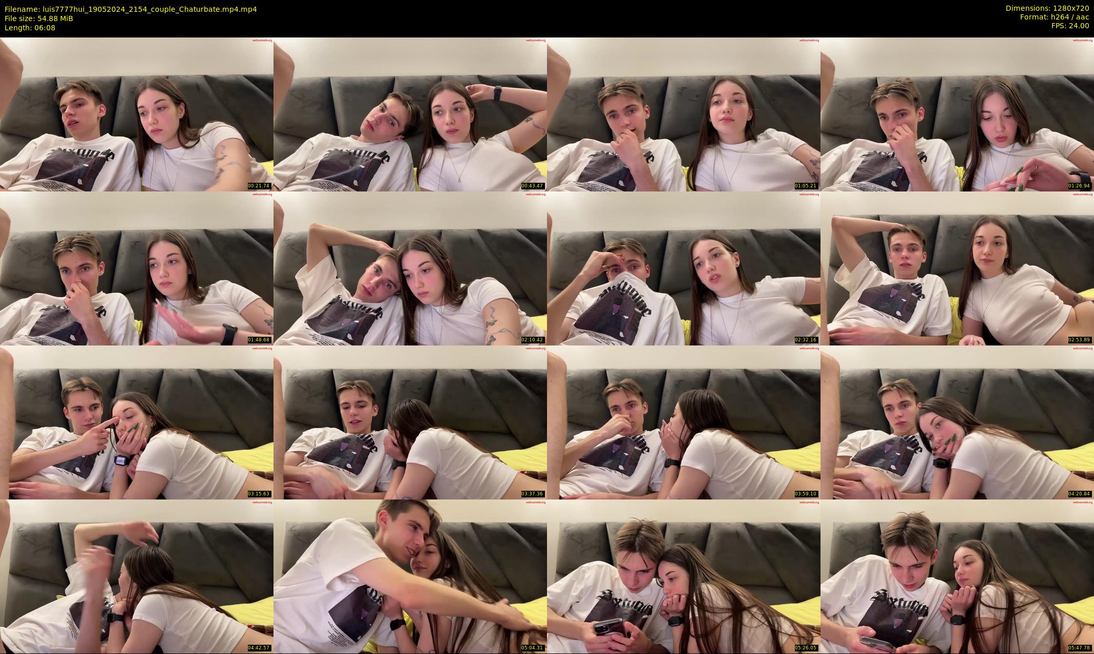 luis7777hui — 7 minute Chaturbate couple cam show recording, 720p, May 19, 2024