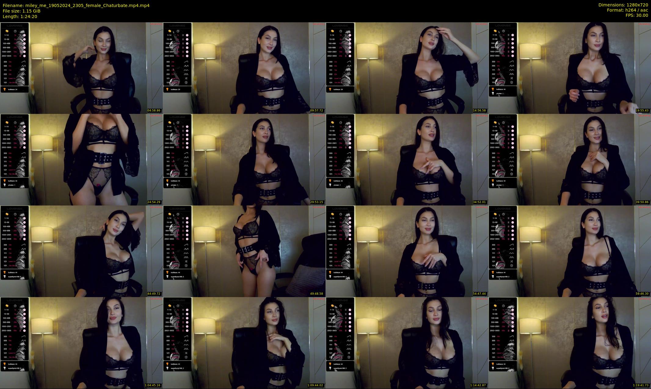 miley_me — 85 minute Chaturbate female cam show recording, 720p, May 19, 2024