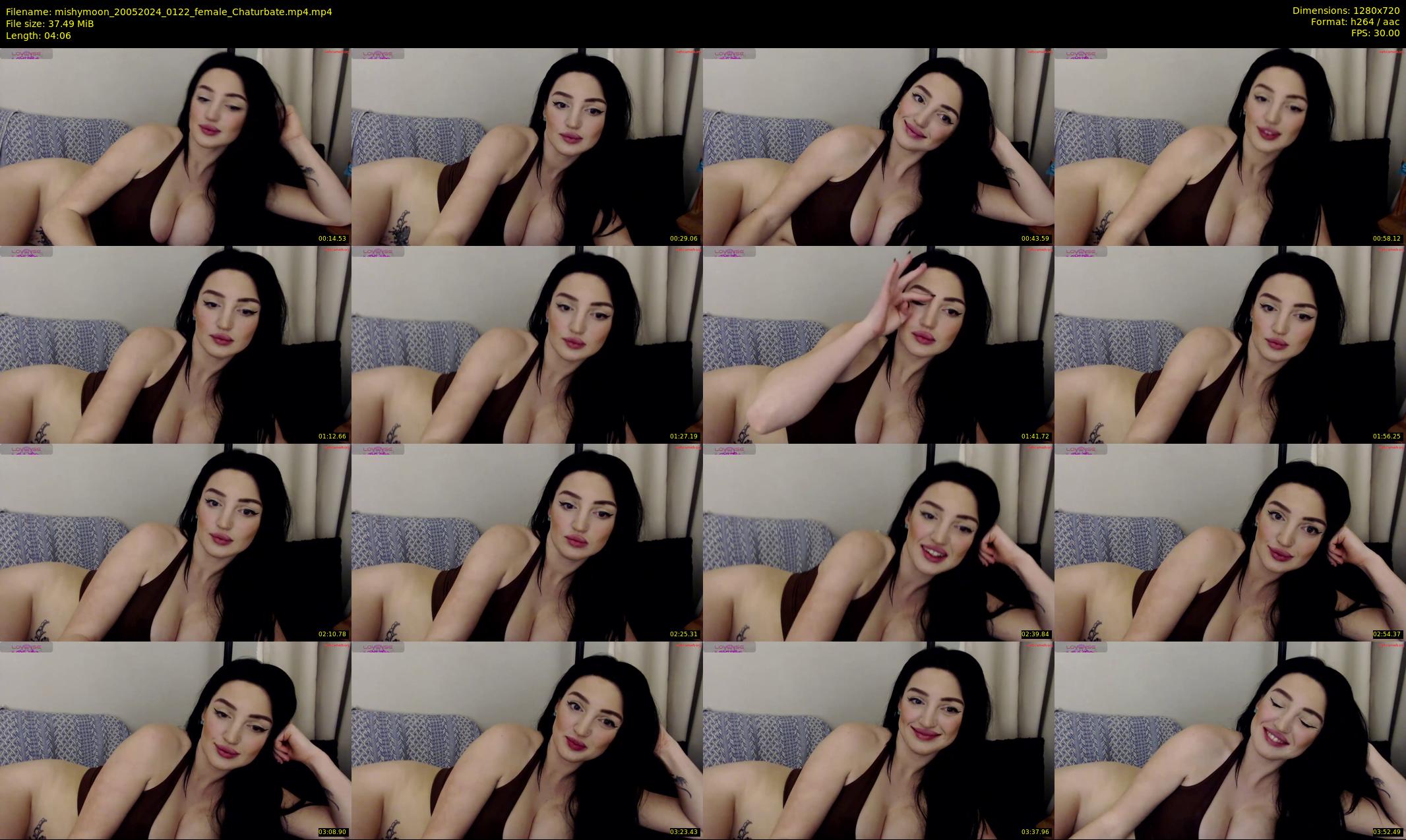 mishymoon — 5 minute Chaturbate female cam show recording, 720p, May 20, 2024