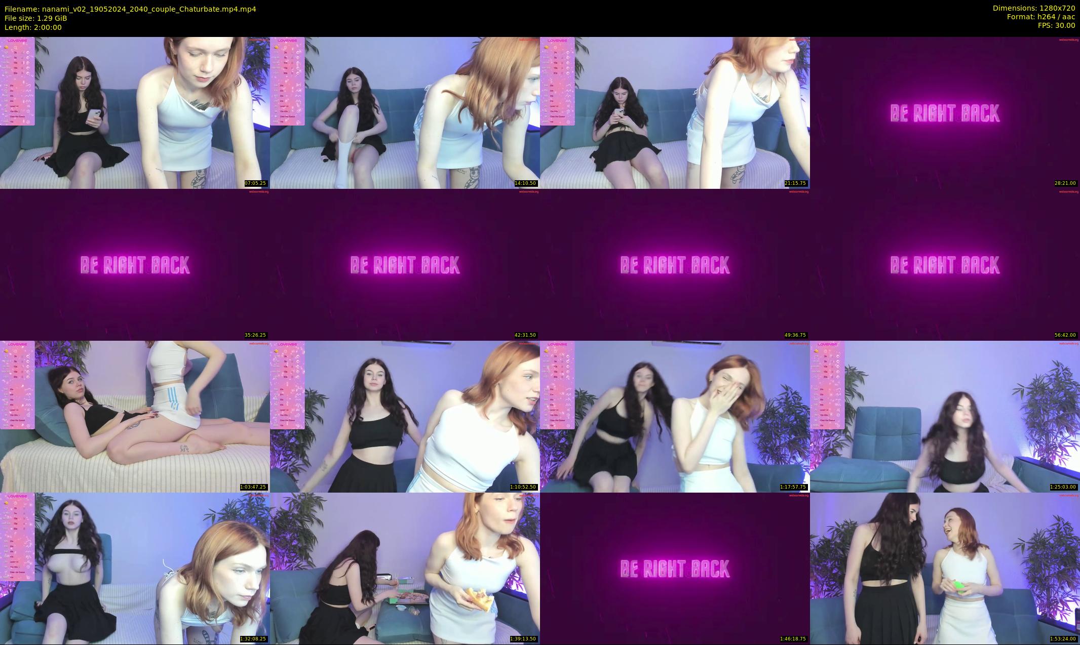 nanami_v02 — 120 minute Chaturbate couple cam show recording, 720p, May 19, 2024