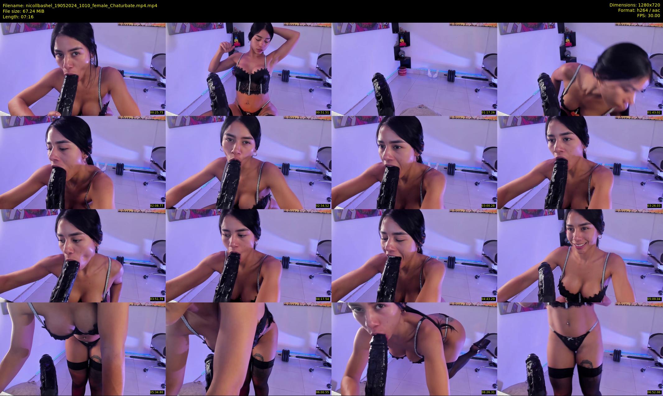 nicollbashel — 8 minute Chaturbate female cam show recording, 720p, May 19, 2024