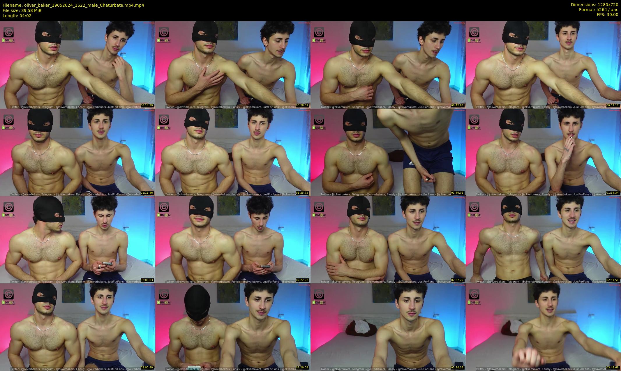 oliver_baker — 5 minute Chaturbate male cam show recording, 720p, May 19, 2024