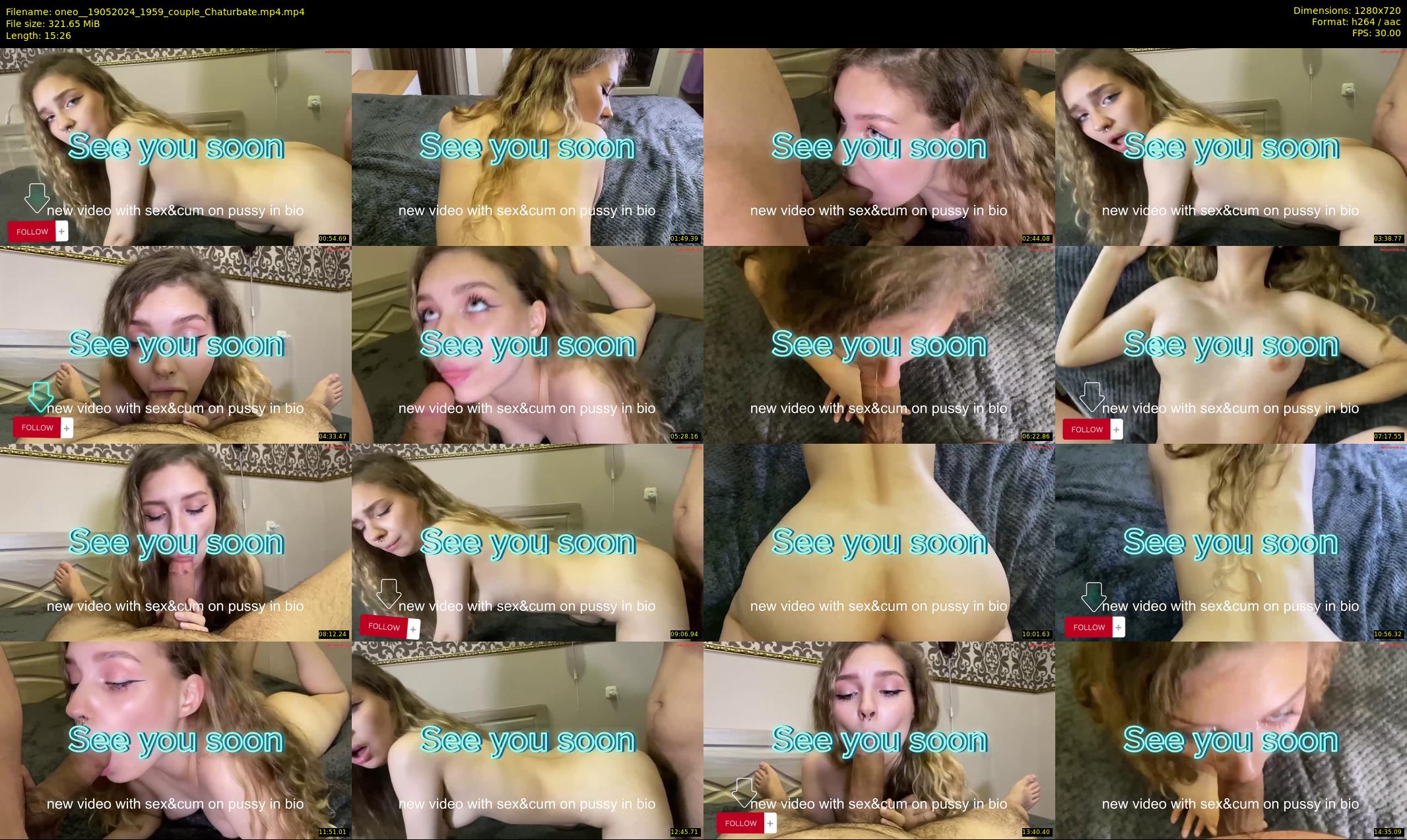 oneo_ — 16 minute Chaturbate couple cam show recording, 720p, May 19, 2024