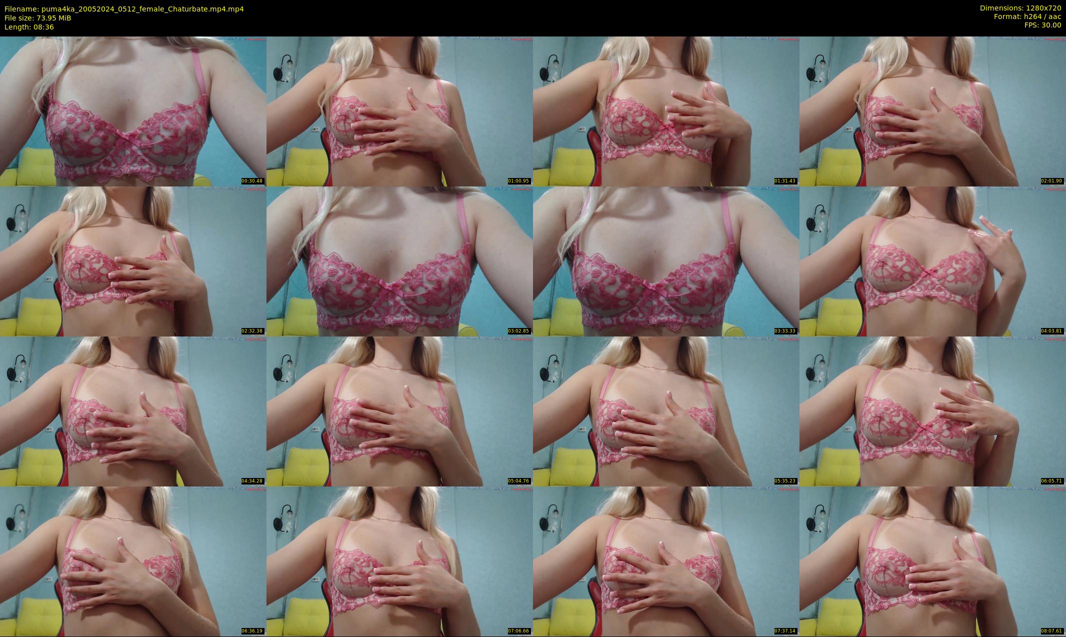 puma4ka — 9 minute Chaturbate female cam show recording, 720p, May 20, 2024