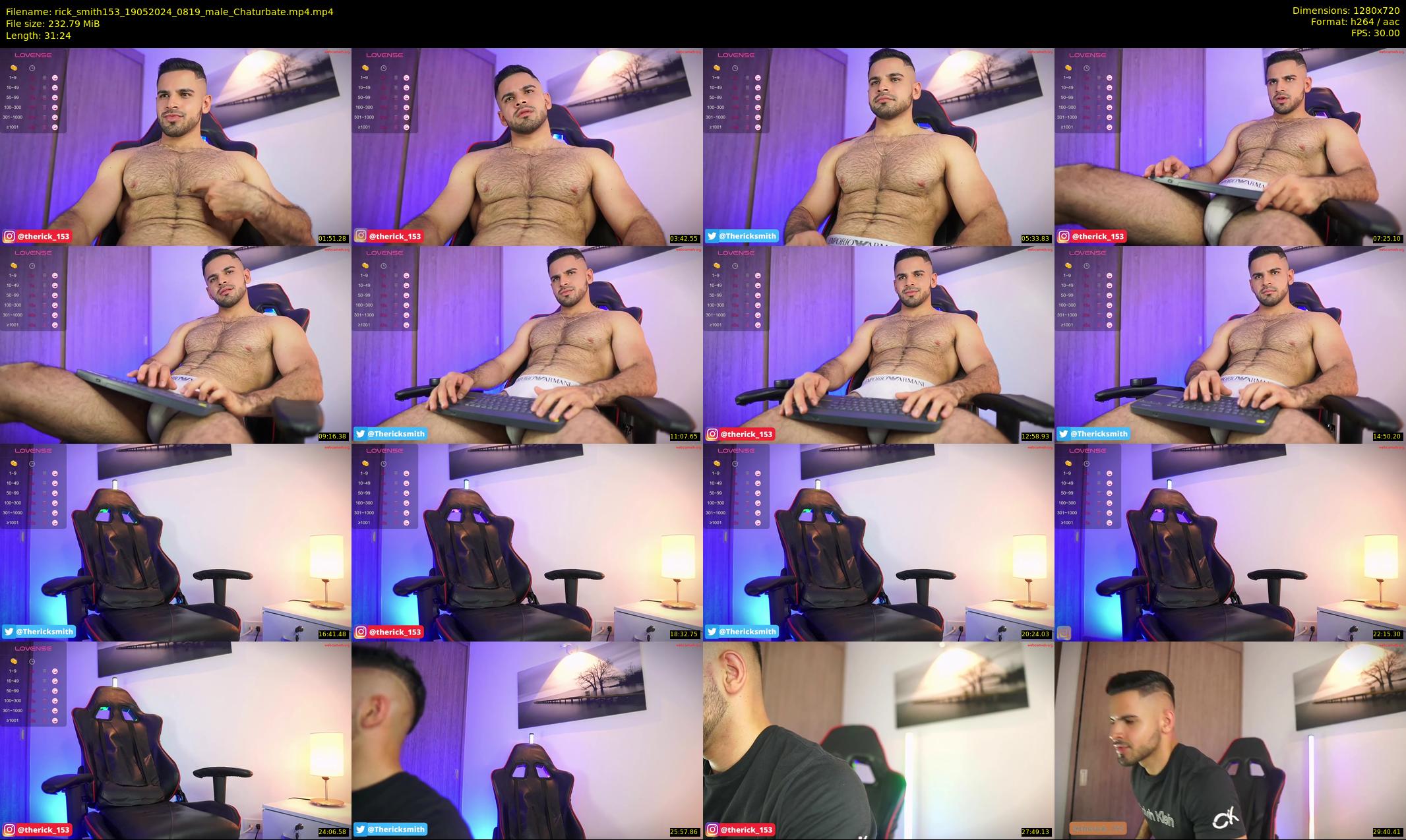 rick_smith153 — 32 minute Chaturbate male cam show recording, 720p, May 19, 2024