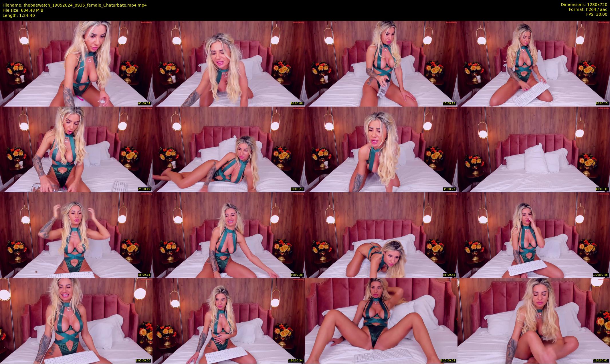 thebaewatch — 85 minute Chaturbate female cam show recording, 720p, May 19, 2024