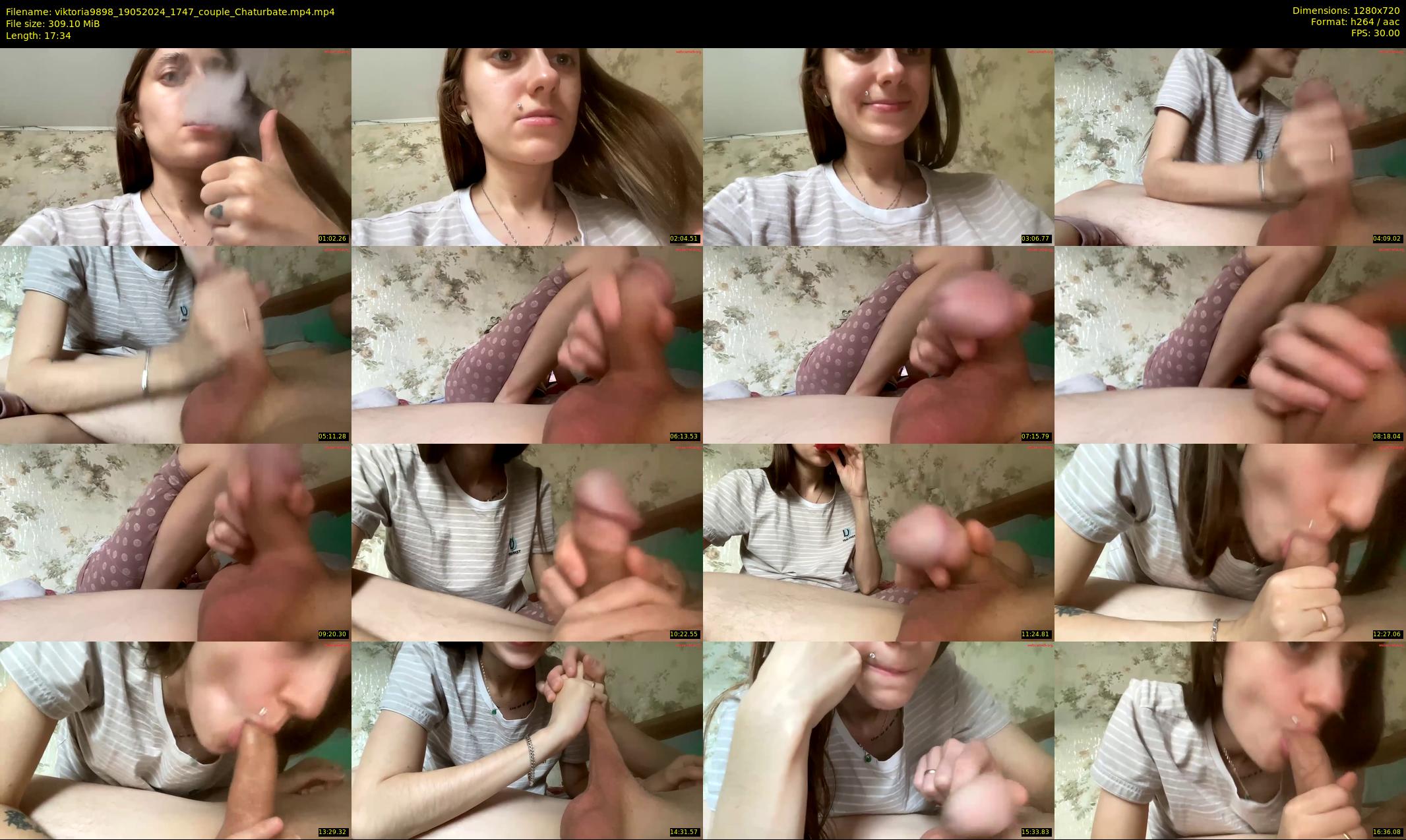 viktoria9898 — 18 minute Chaturbate couple cam show recording, 720p, May 19, 2024