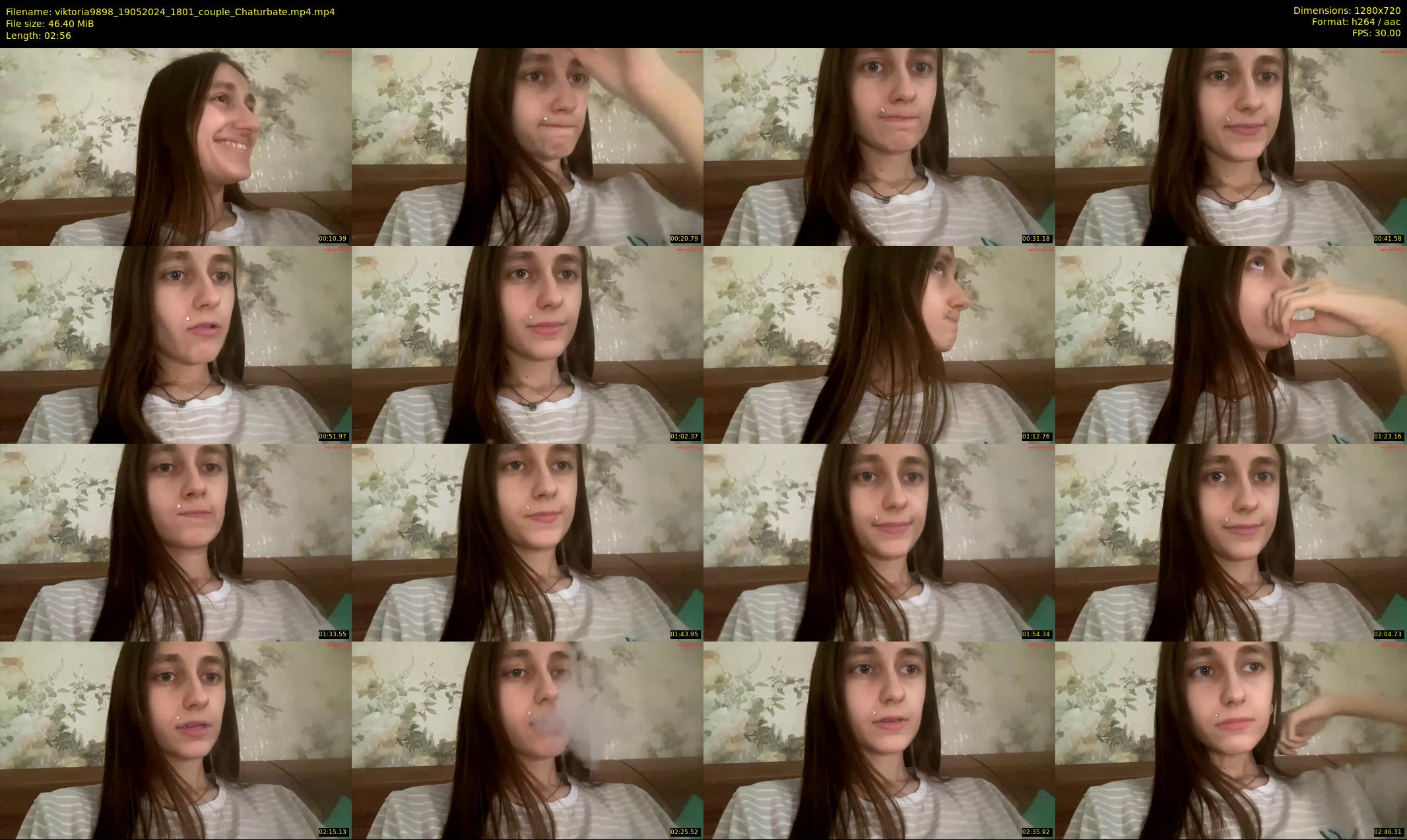 viktoria9898 — 3 minute Chaturbate couple cam show recording, 720p, May 19, 2024