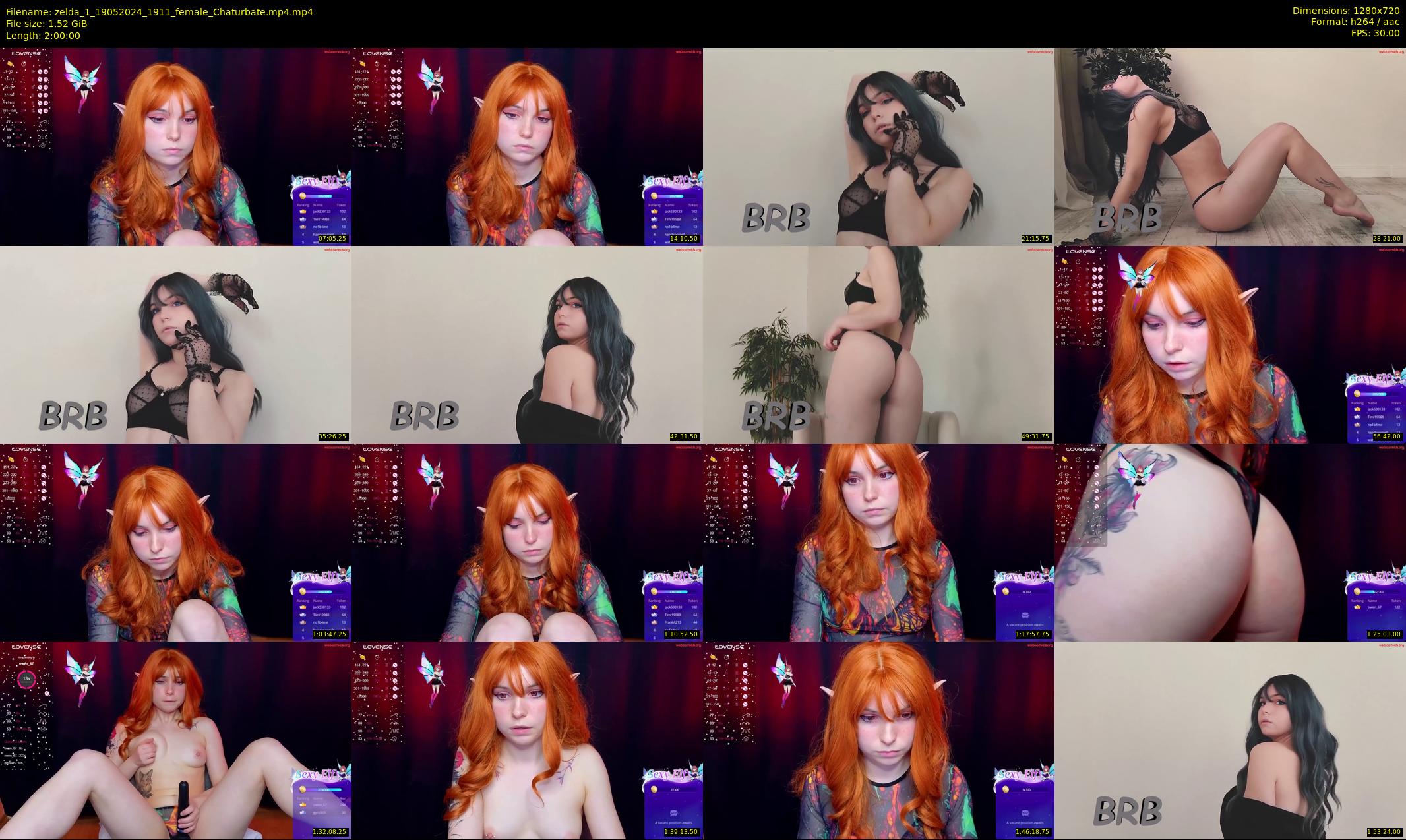 zelda_1 — 120 minute Chaturbate female cam show recording, 720p, May 19, 2024