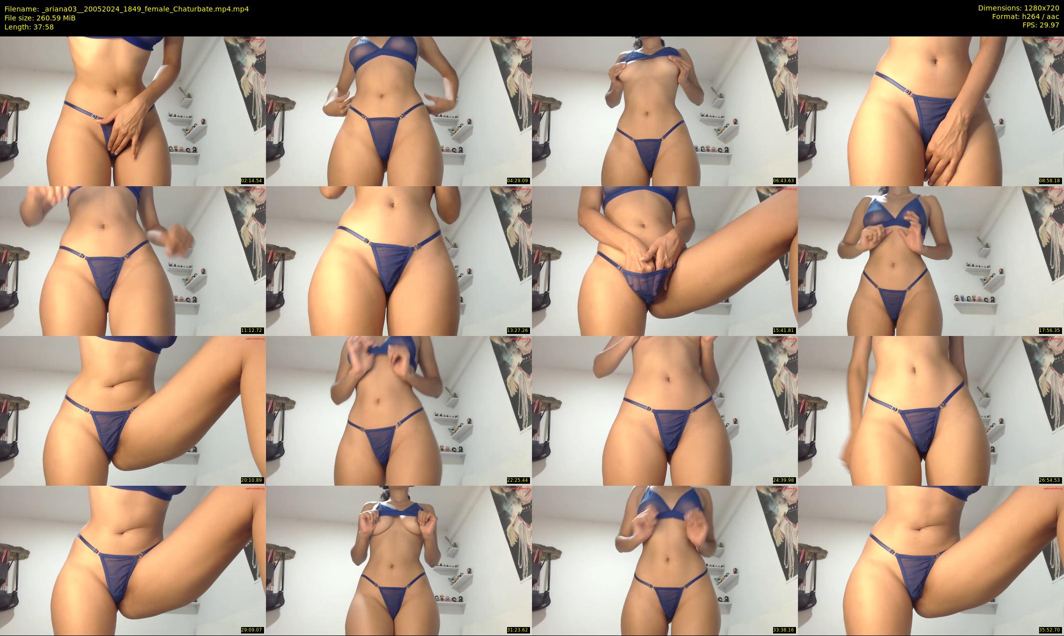 _ariana03_ — 38 minute Chaturbate female cam show recording, 720p, May 20, 2024