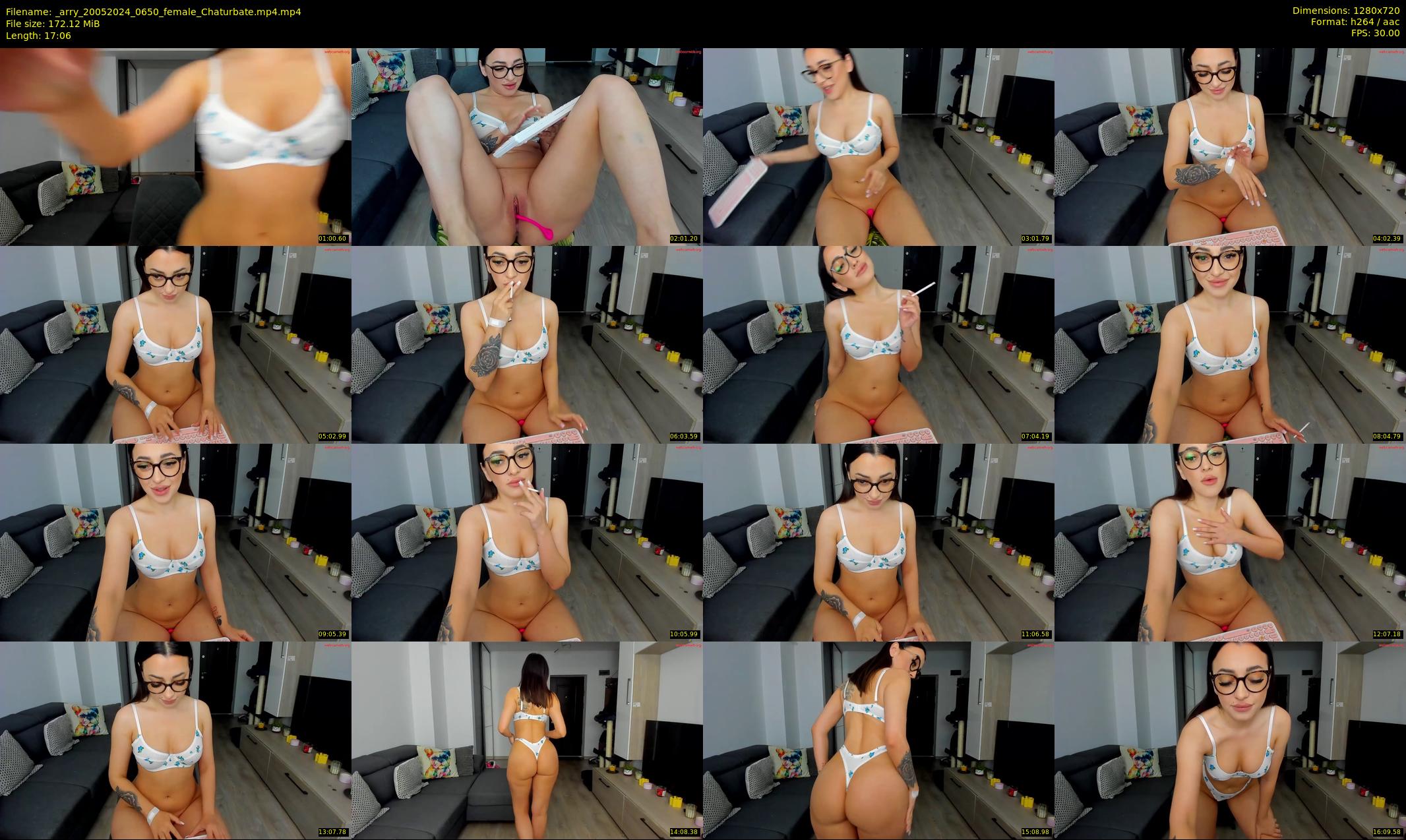 _arry — 18 minute Chaturbate female cam show recording, 720p, May 20, 2024