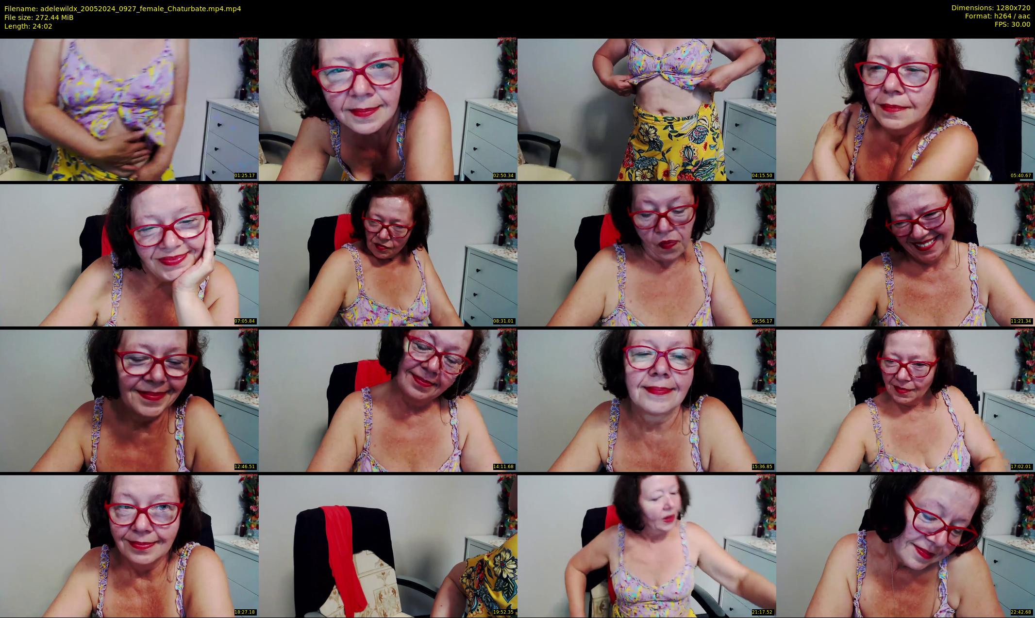 adelewildx — 25 minute Chaturbate female cam show recording, 720p, May 20, 2024