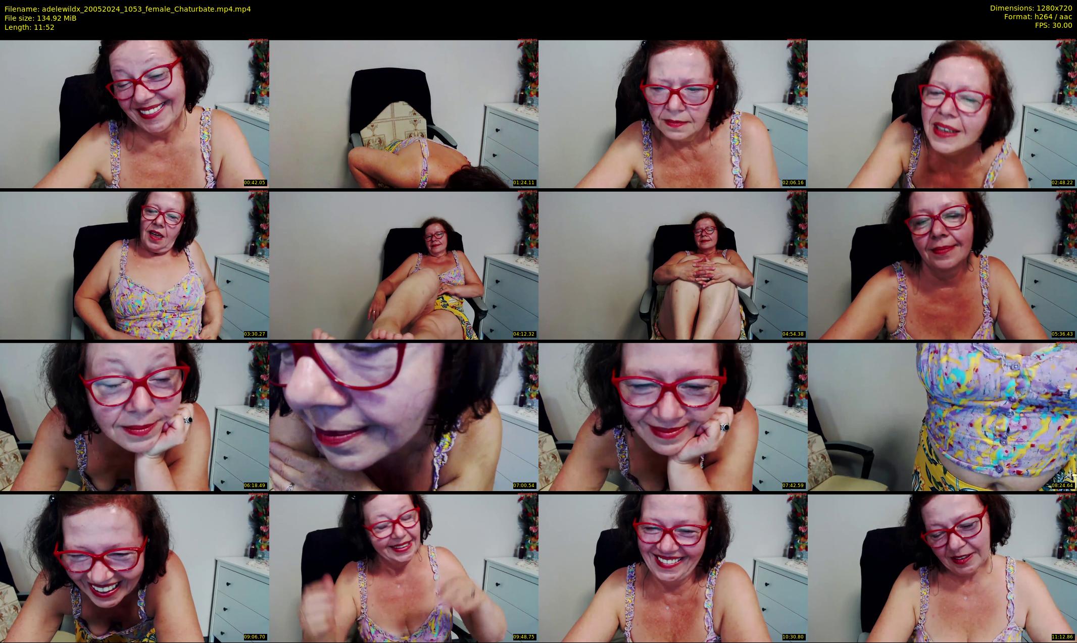 adelewildx — 12 minute Chaturbate female cam show recording, 720p, May 20, 2024