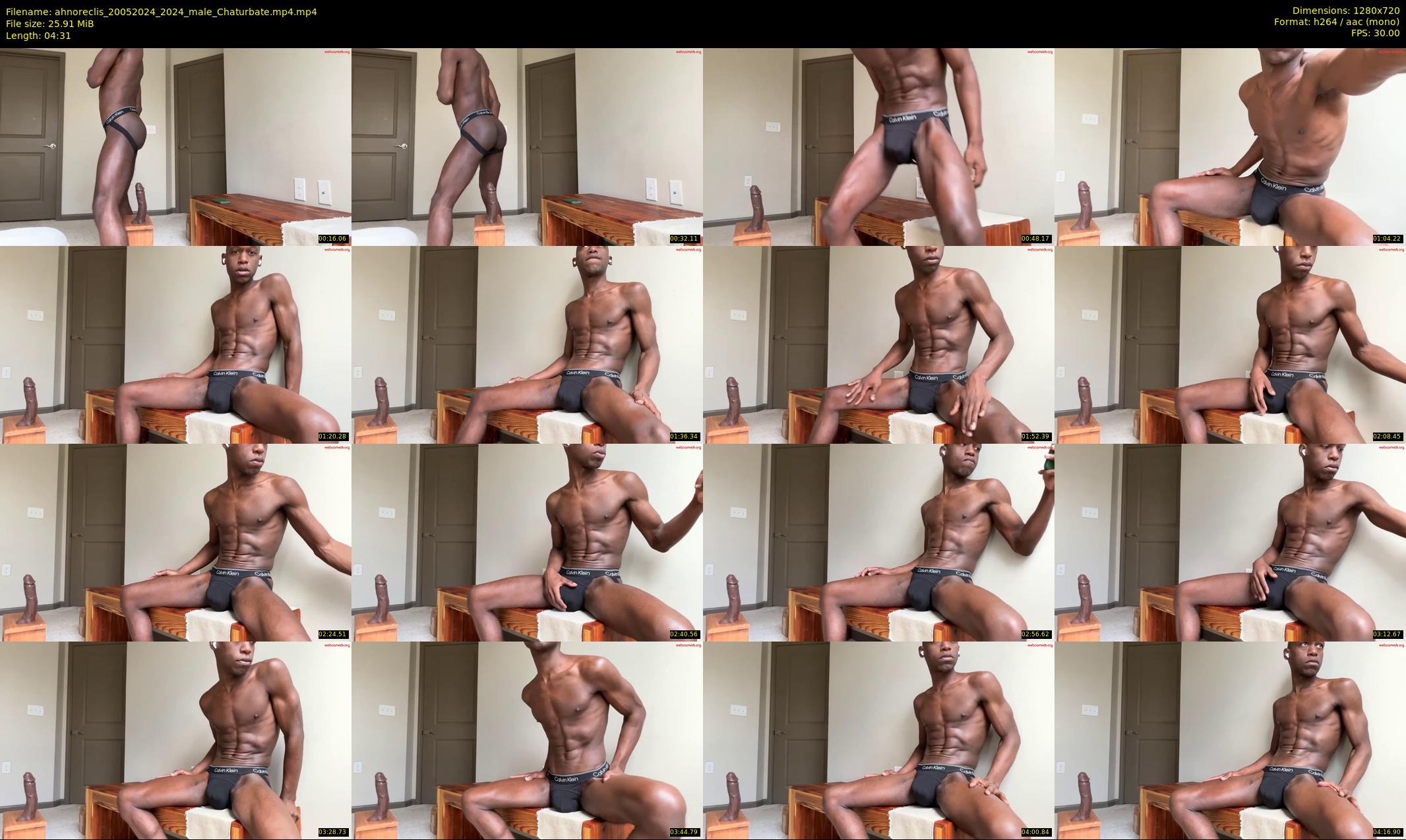ahnoreclis — 5 minute Chaturbate male cam show recording, 720p, May 20, 2024