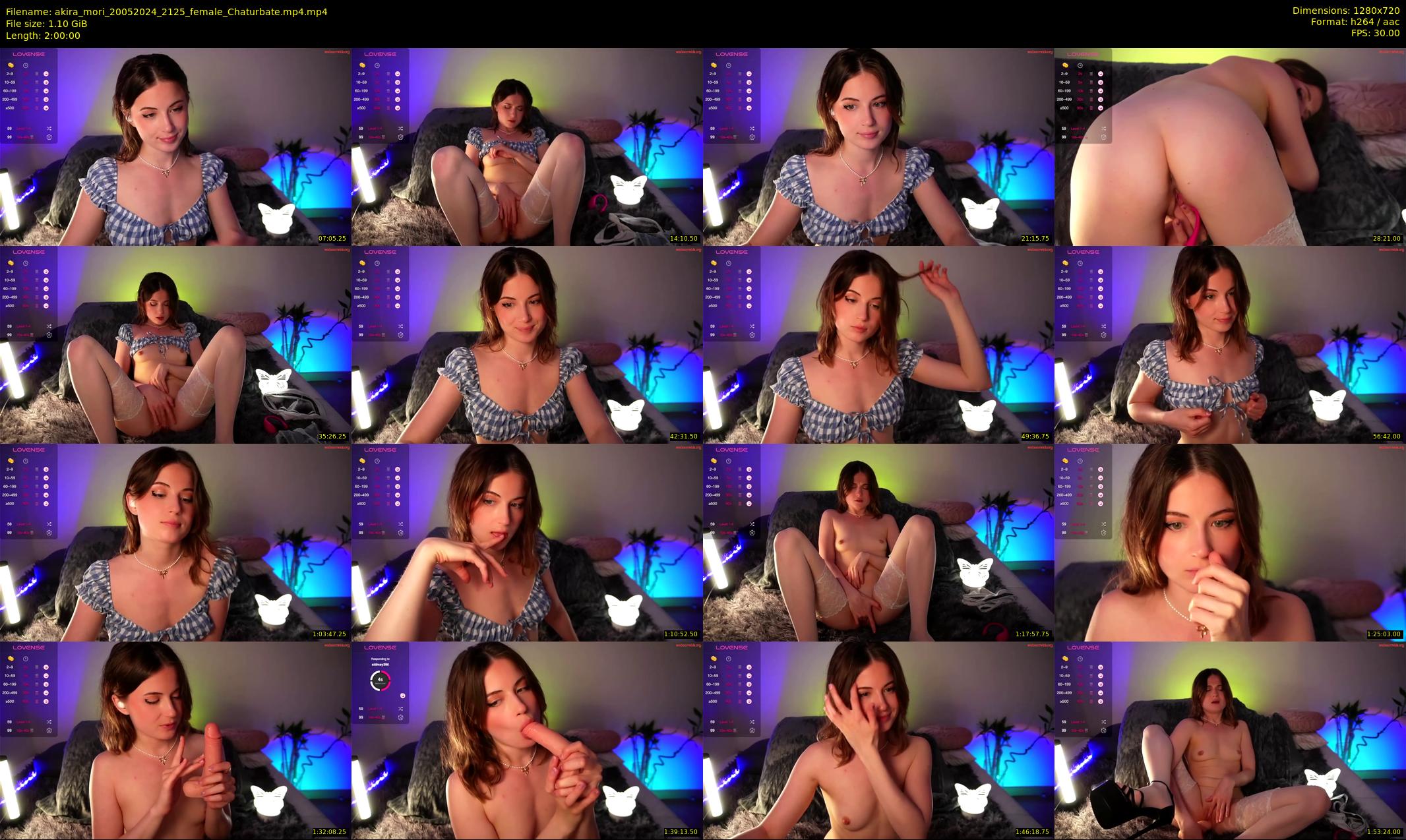 akira_mori — 120 minute Chaturbate female cam show recording, 720p, May 20, 2024