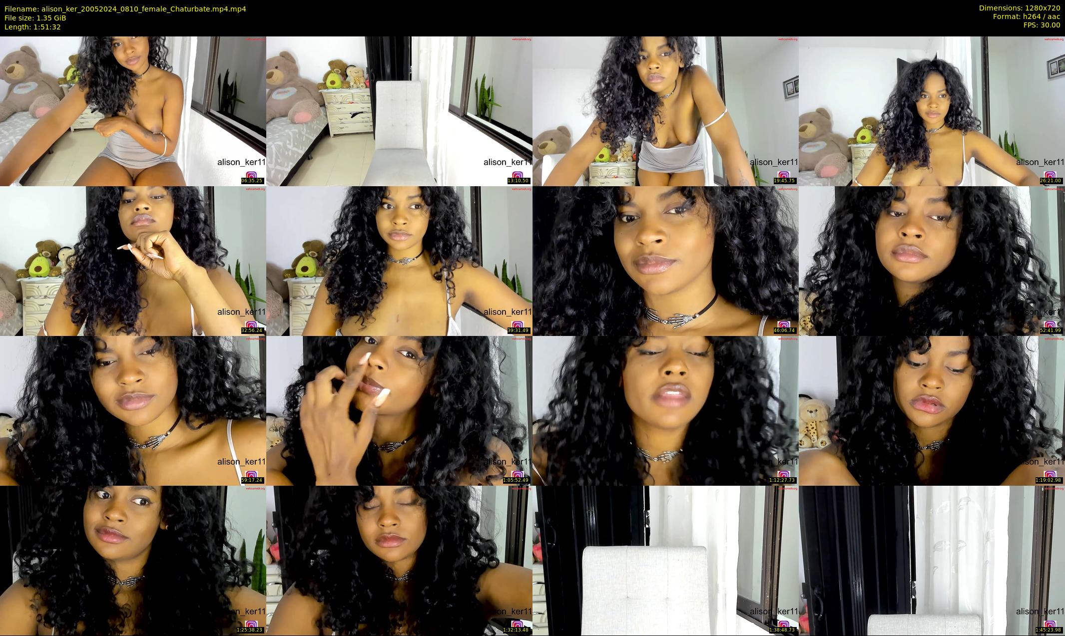 alison_ker — 112 minute Chaturbate female cam show recording, 720p, May 20, 2024