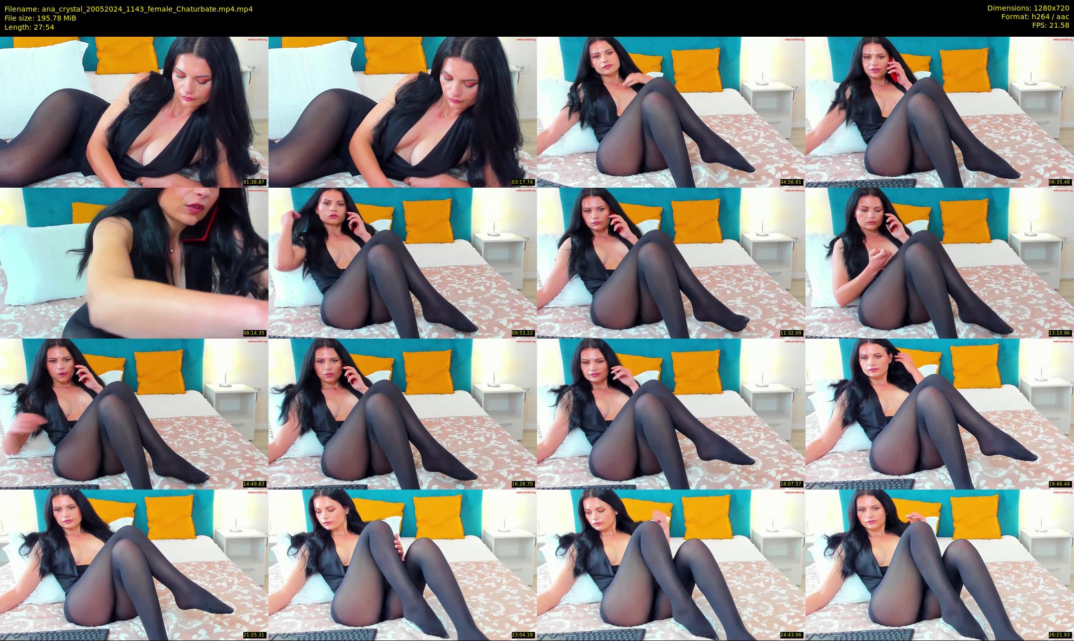 ana_crystal — 28 minute Chaturbate female cam show recording, 720p, May 20, 2024