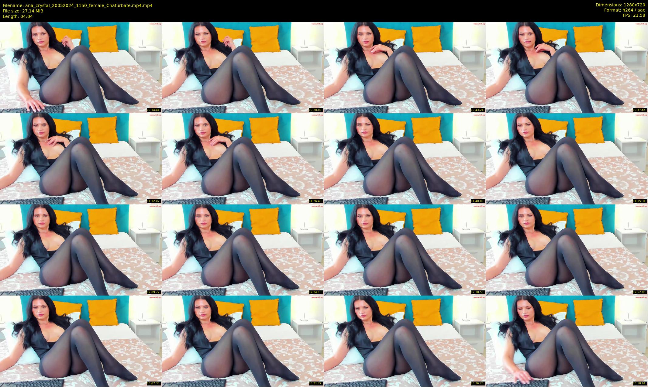 ana_crystal — 5 minute Chaturbate female cam show recording, 720p, May 20, 2024