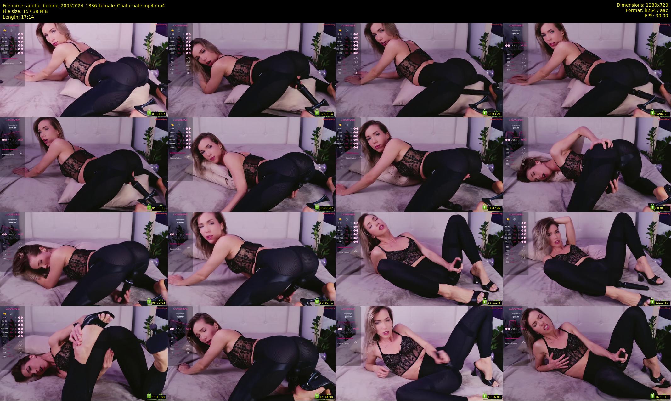 anette_belorie — 18 minute Chaturbate female cam show recording, 720p, May 20, 2024