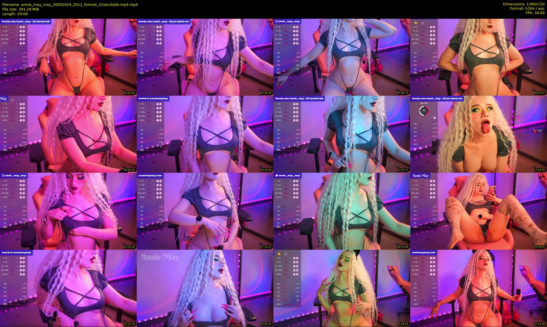 annie_may_may — 30 minute Chaturbate female cam show recording, 720p, May 20, 2024