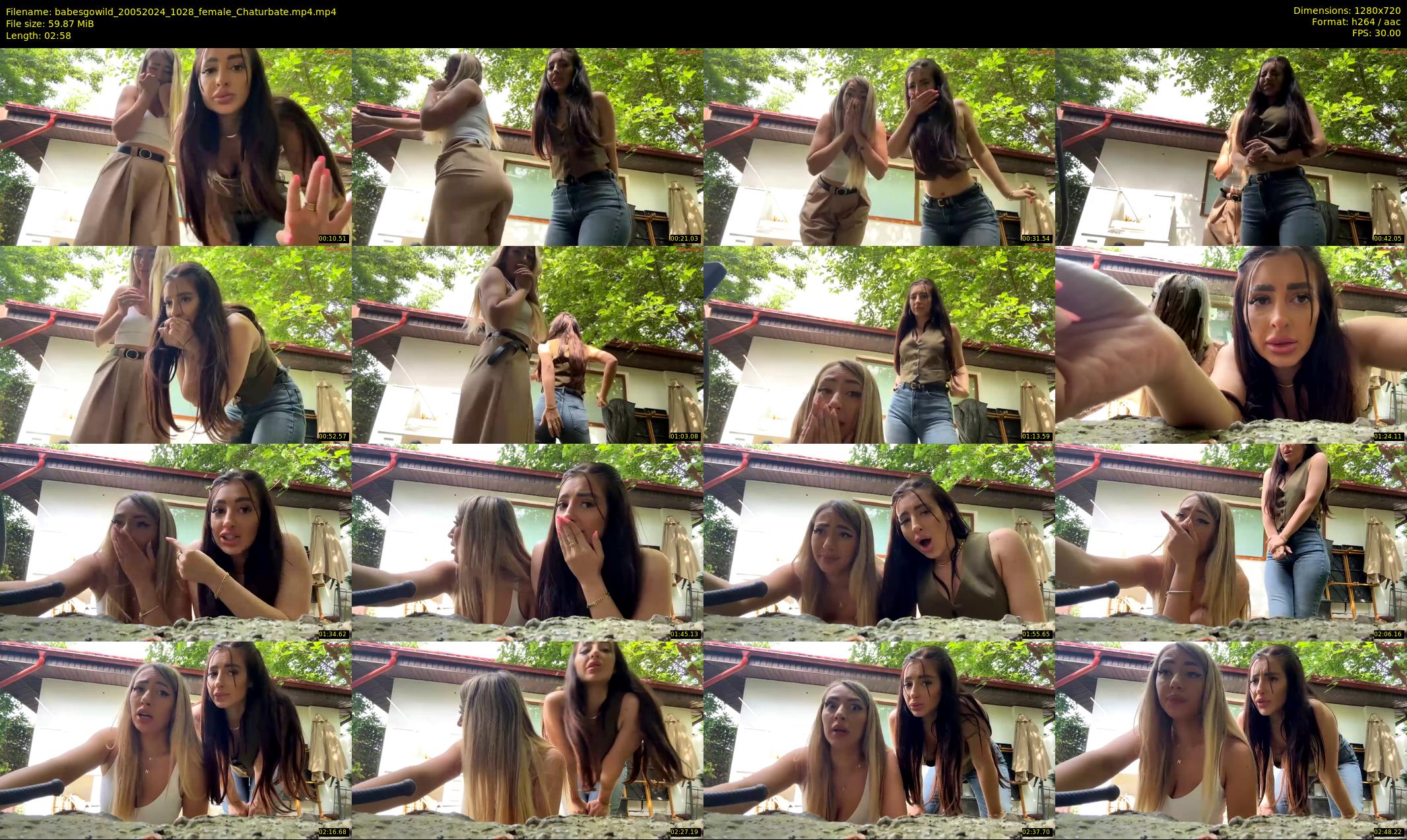babesgowild — 3 minute Chaturbate couple cam show recording, 720p, May 20, 2024