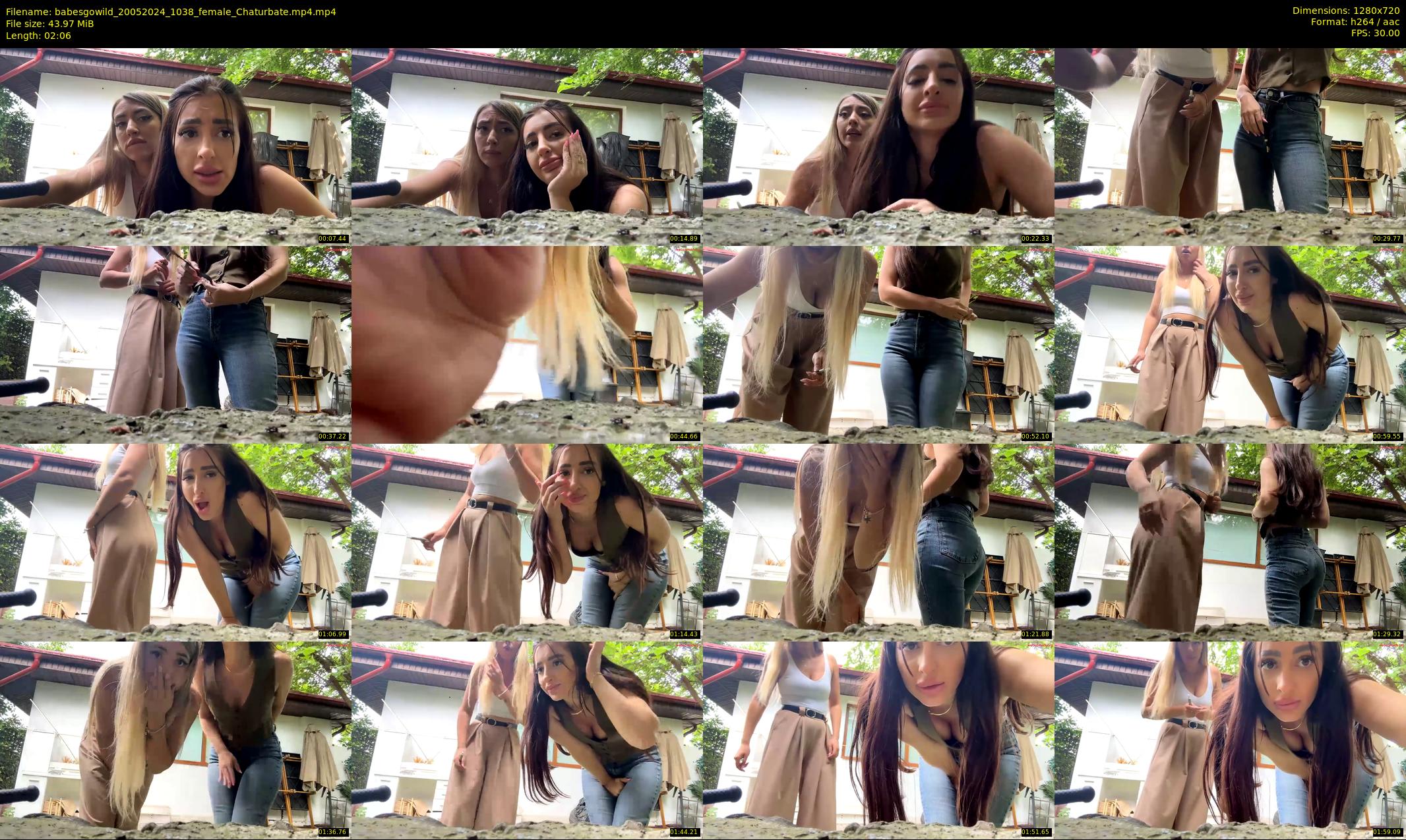 babesgowild — 3 minute Chaturbate couple cam show recording, 720p, May 20, 2024