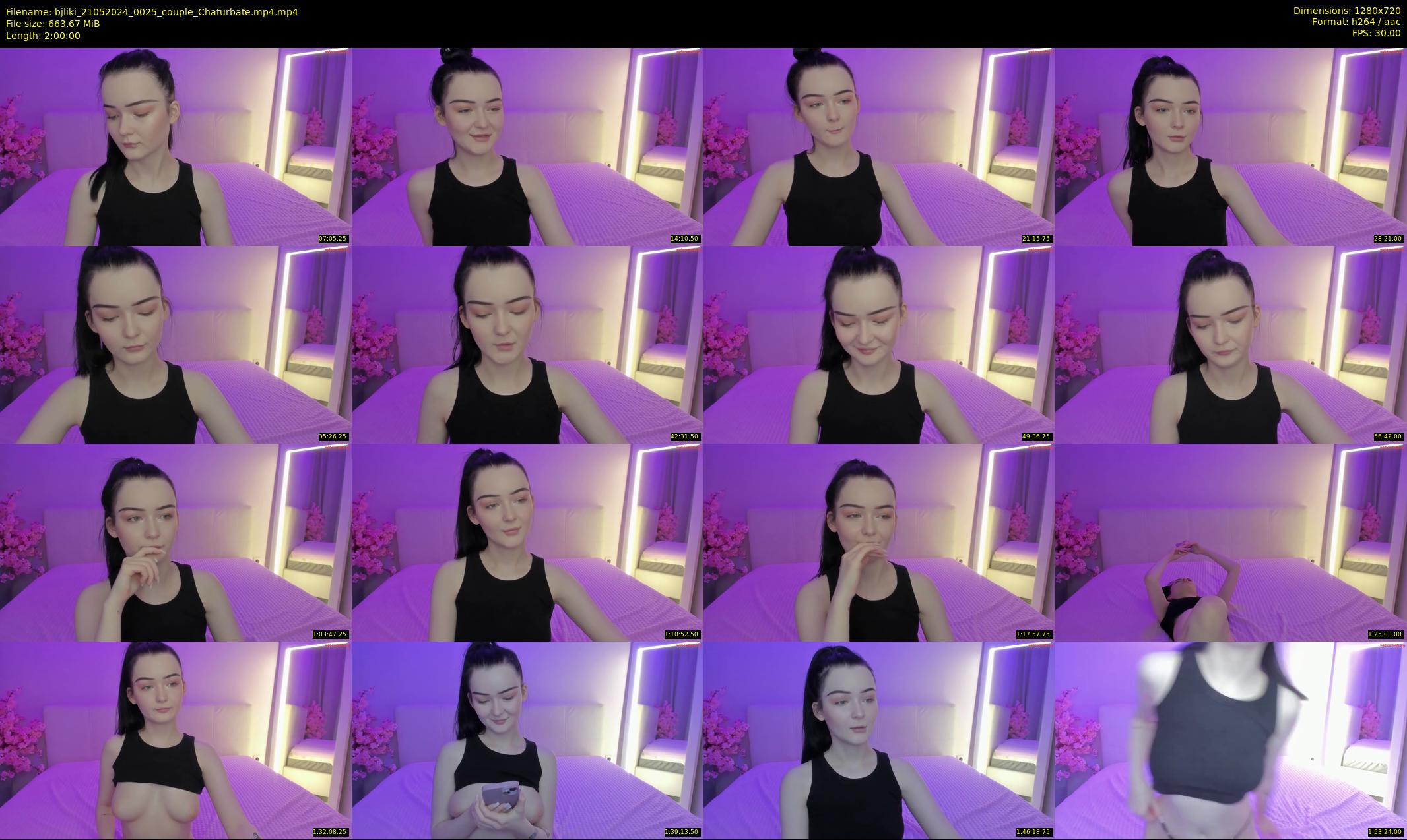 bjliki — 120 minute Chaturbate couple cam show recording, 720p, May 21, 2024