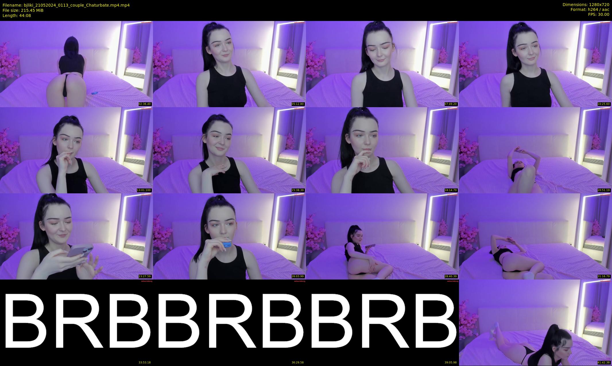 bjliki — 45 minute Chaturbate couple cam show recording, 720p, May 21, 2024