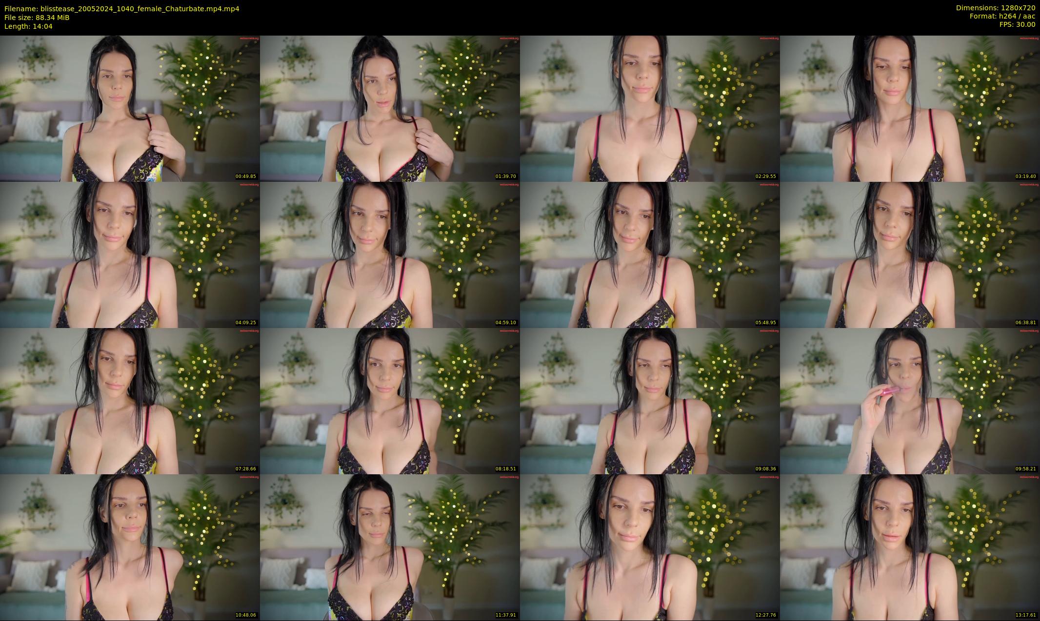 blisstease — 15 minute Chaturbate female cam show recording, 720p, May 20, 2024
