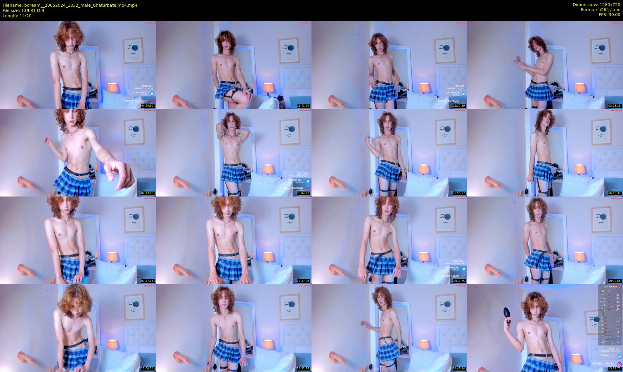boream_ — 15 minute Chaturbate male cam show recording, 720p, May 20, 2024