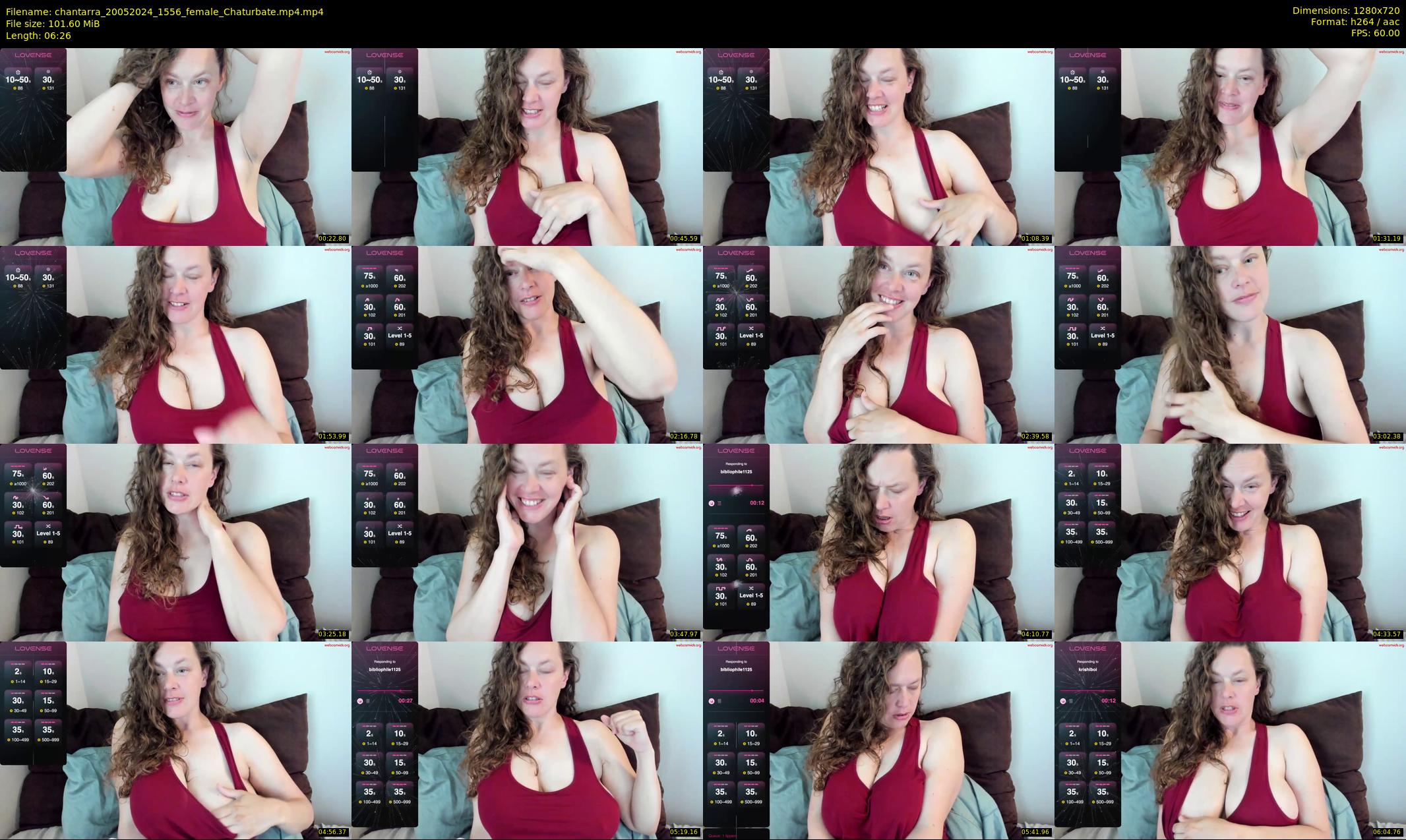 chantarra — 7 minute Chaturbate female cam show recording, 720p, May 20, 2024