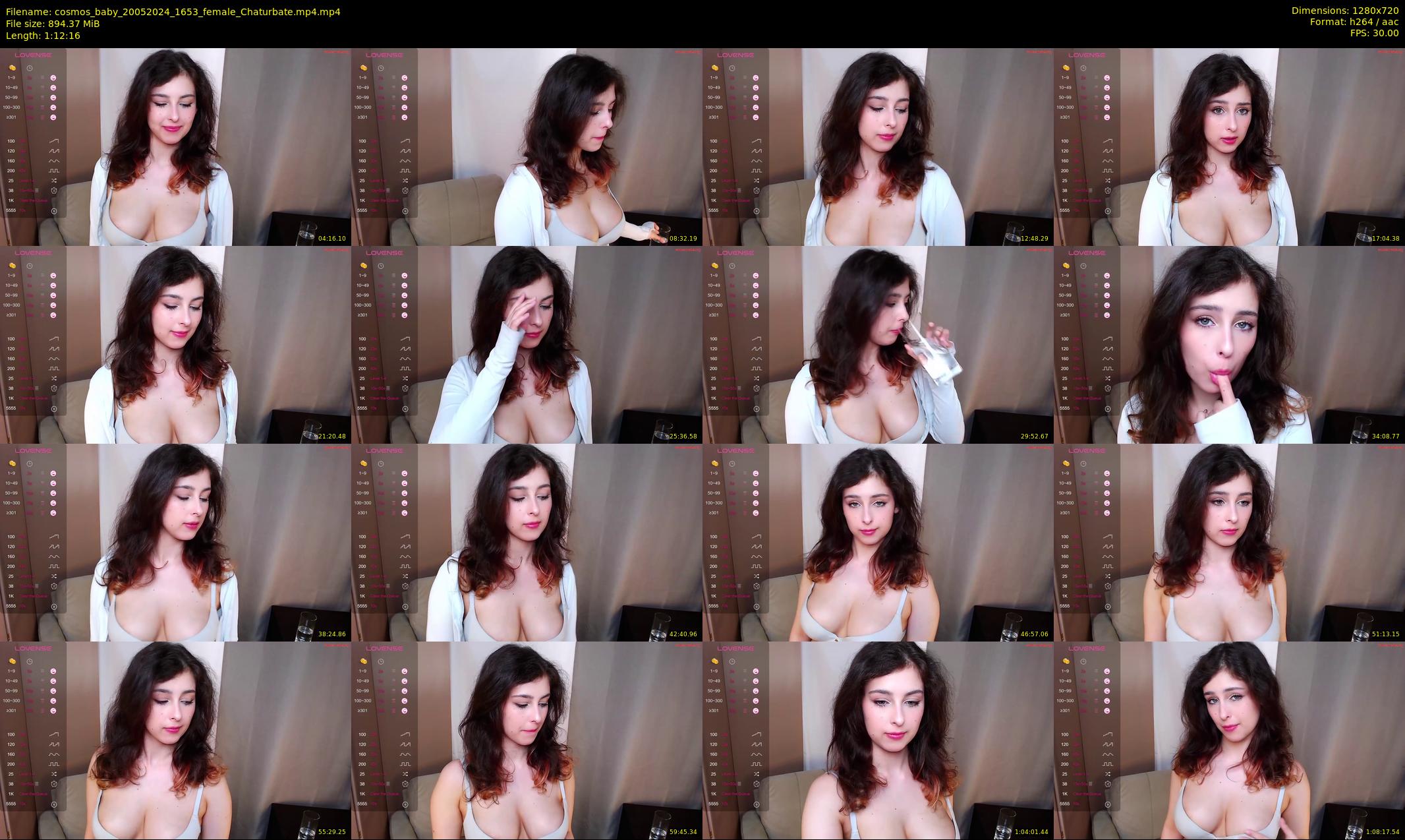 cosmos_baby — 73 minute Chaturbate female cam show recording, 720p, May 20, 2024