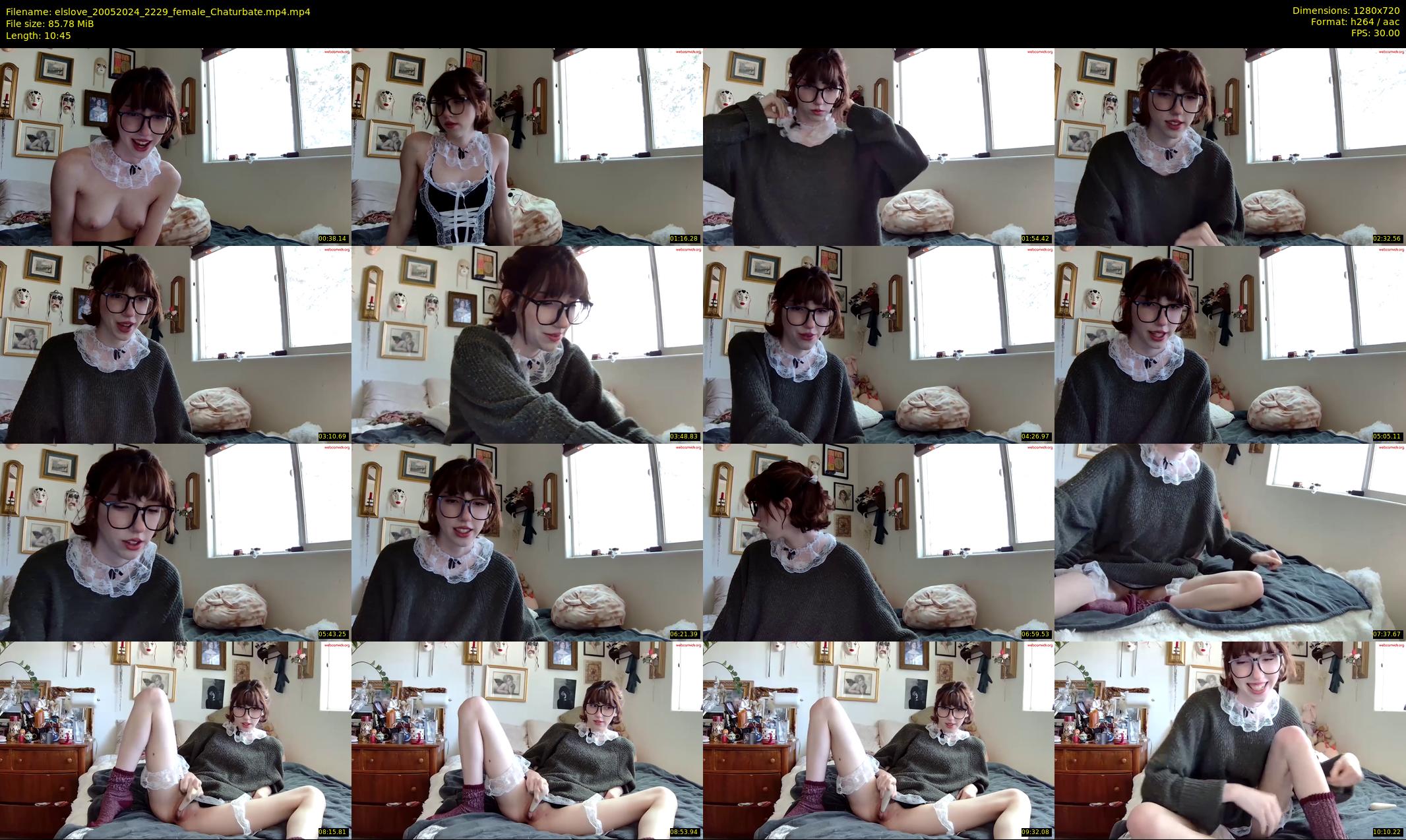 elslove — 11 minute Chaturbate female cam show recording, 720p, May 20, 2024