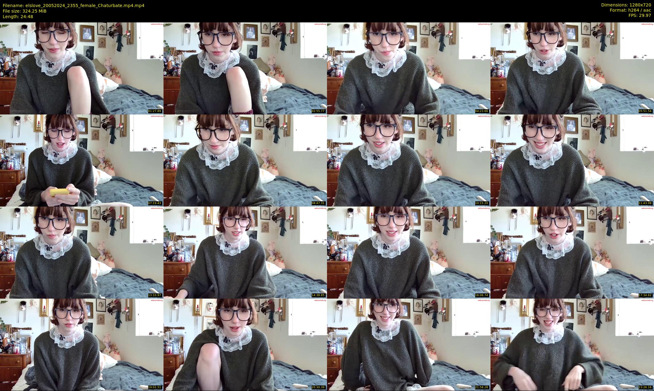 elslove — 25 minute Chaturbate female cam show recording, 720p, May 20, 2024