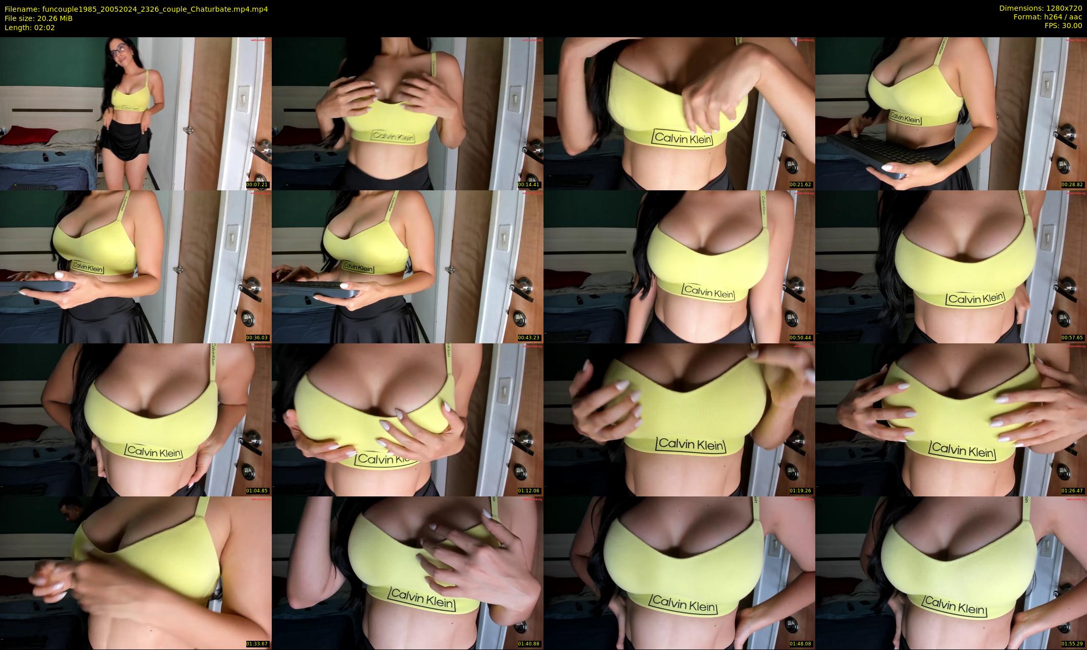funcouple1985 — 3 minute Chaturbate couple cam show recording, 720p, May 20, 2024