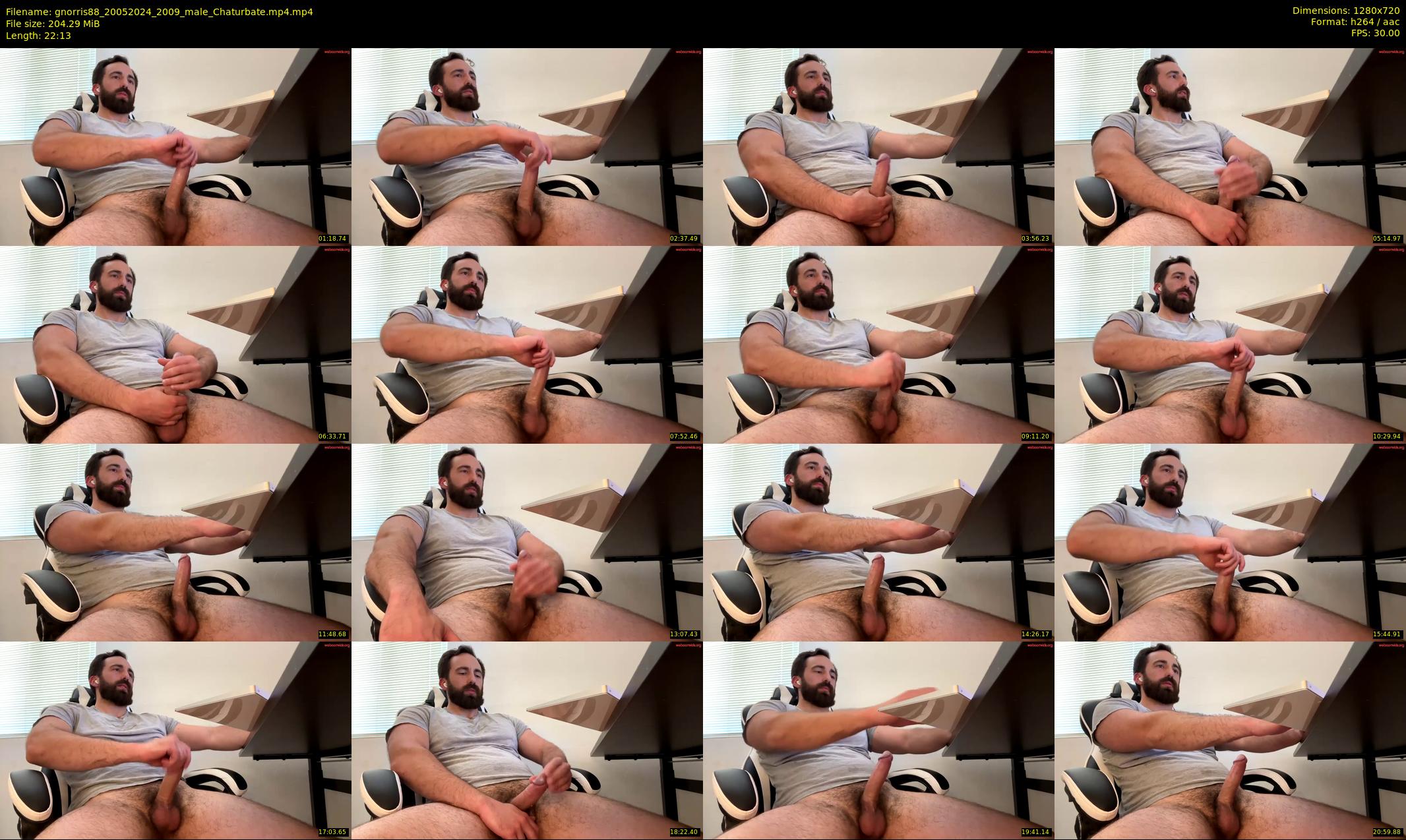 gnorris88 — 23 minute Chaturbate male cam show recording, 720p, May 20, 2024