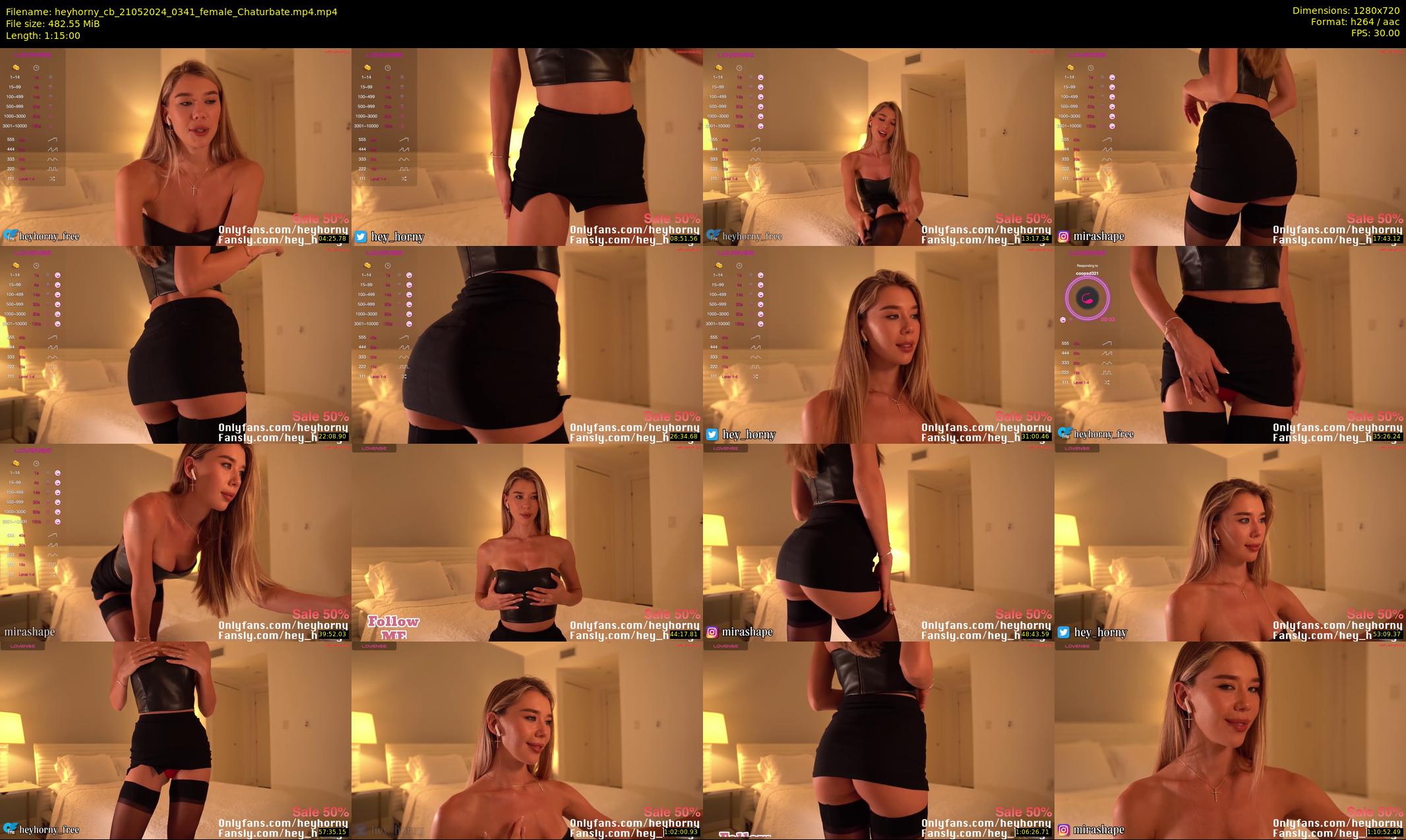 heyhorny_cb — 75 minute Chaturbate couple cam show recording, 720p, May 21, 2024