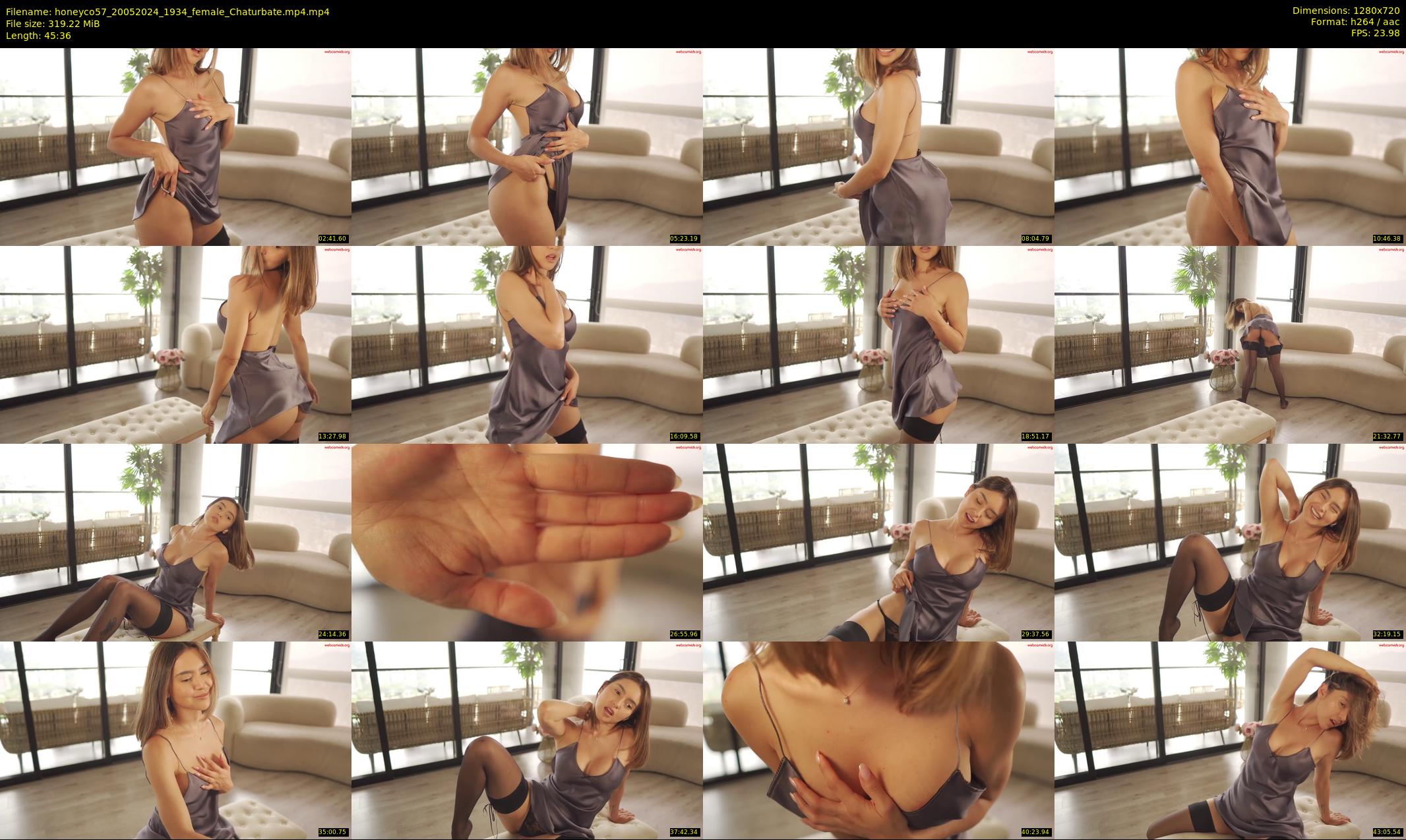 honeyco57 — 46 minute Chaturbate female cam show recording, 720p, May 20, 2024
