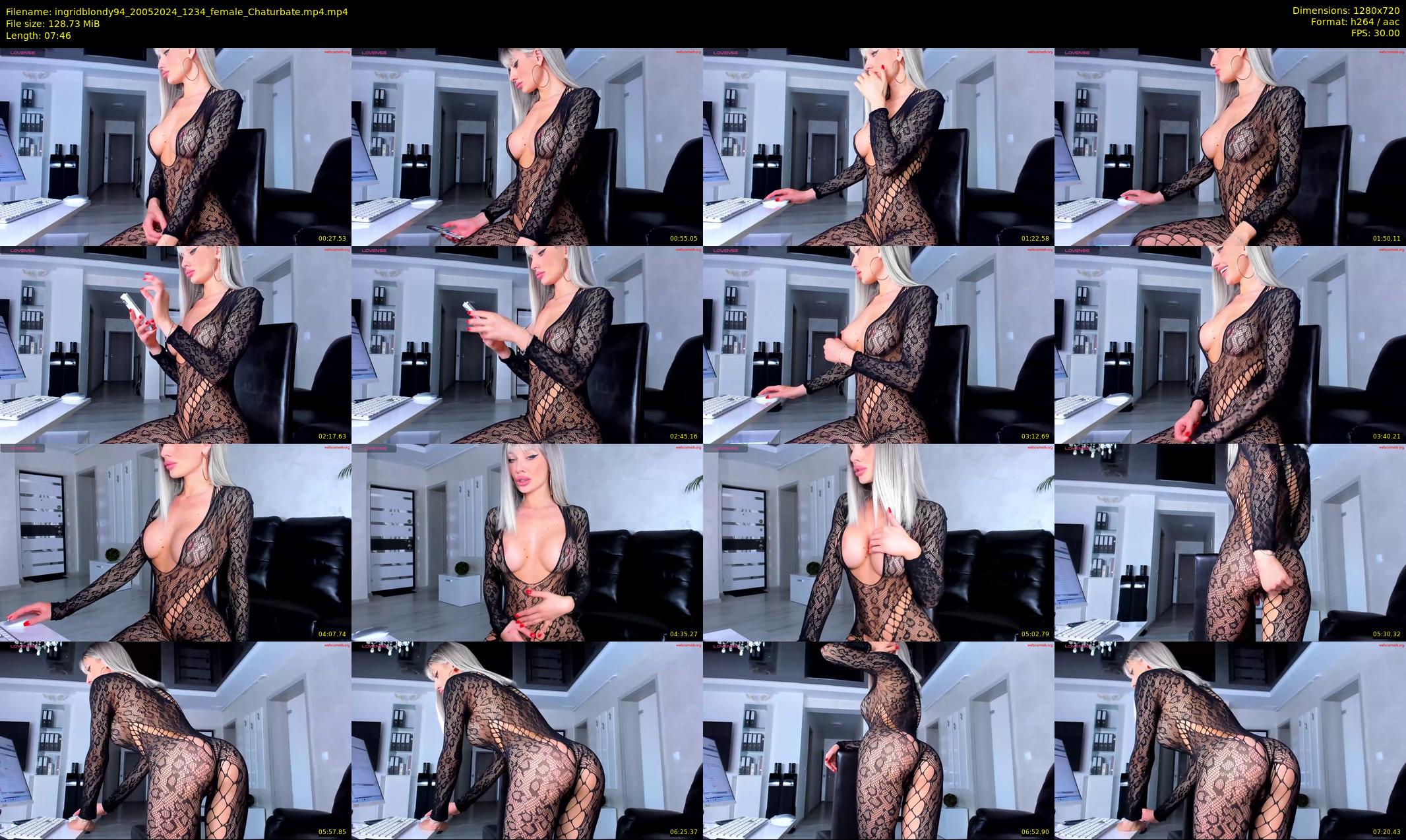 ingridblondy94 — 8 minute Chaturbate female cam show recording, 720p, May 20, 2024
