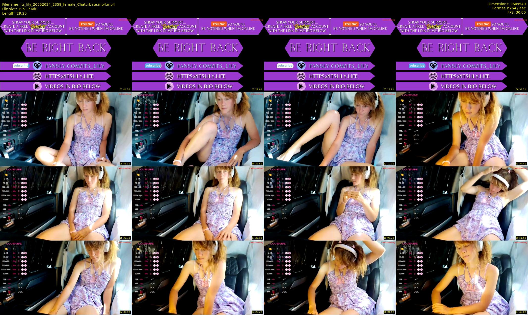 its_lily — 30 minute Chaturbate female cam show recording, 480p, May 20, 2024