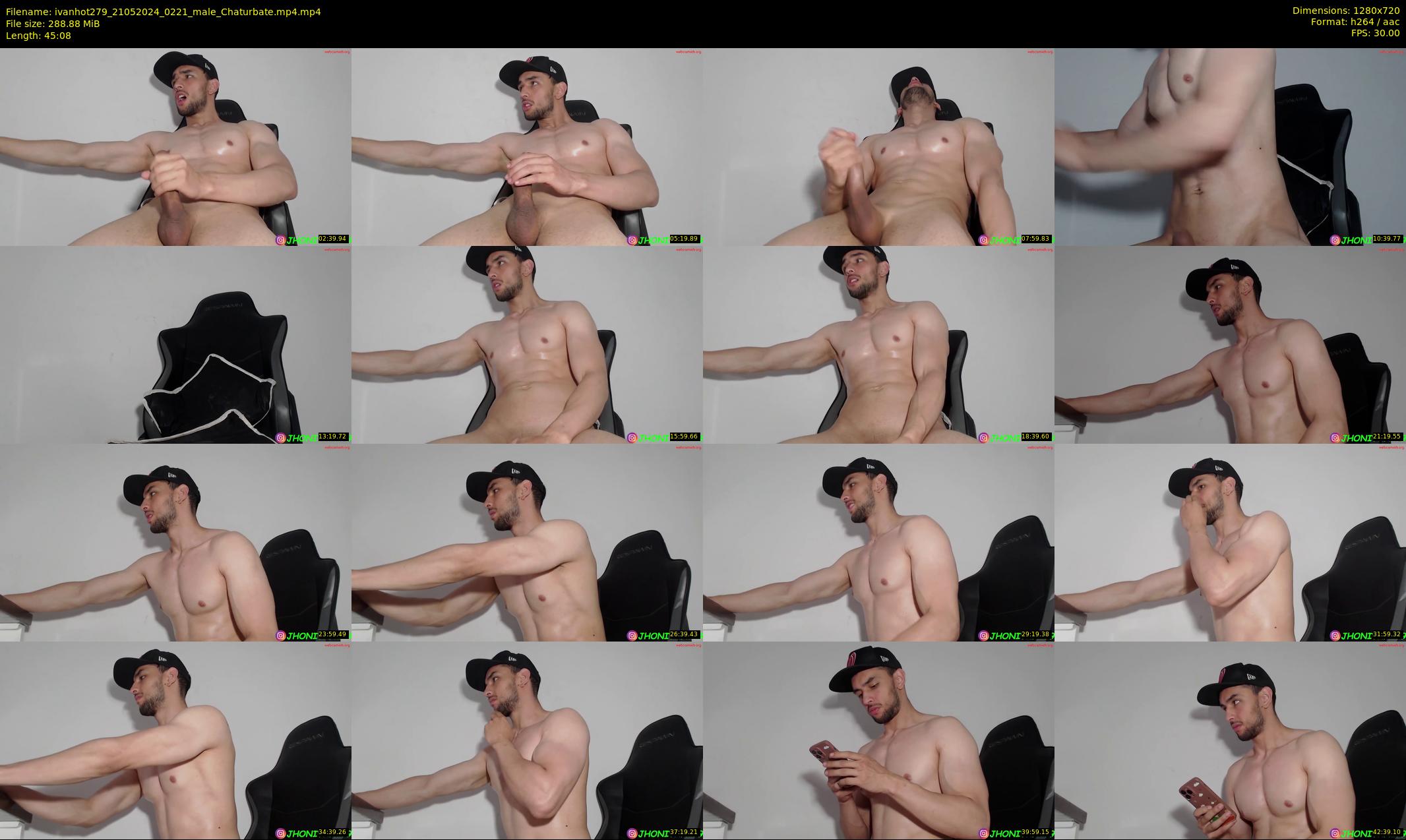 ivanhot279 — 46 minute Chaturbate male cam show recording, 720p, May 21, 2024