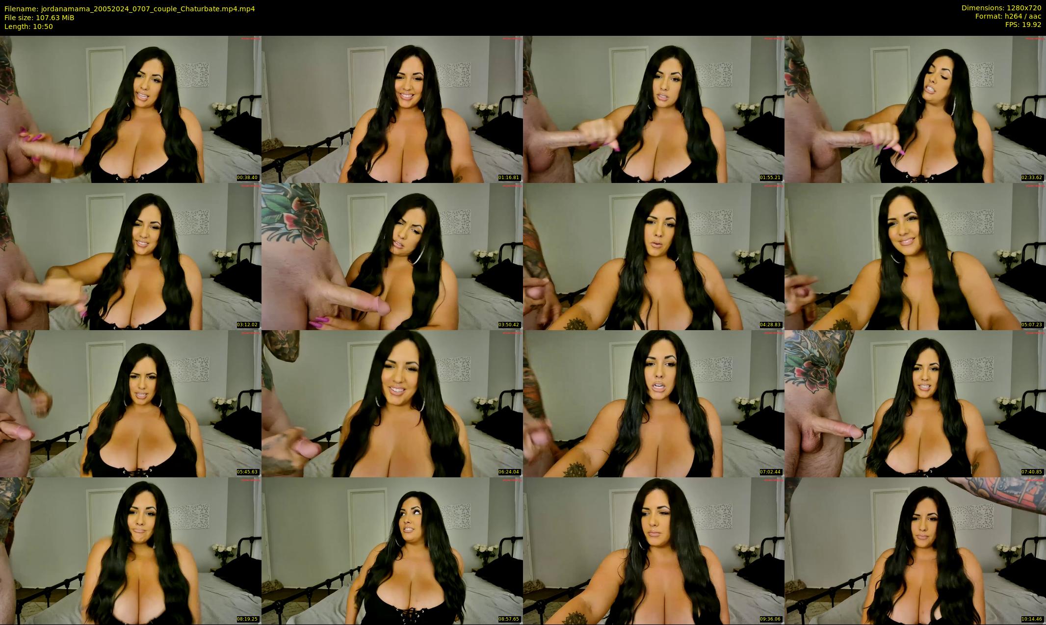 jordanamama — 11 minute Chaturbate couple cam show recording, 720p, May 20, 2024