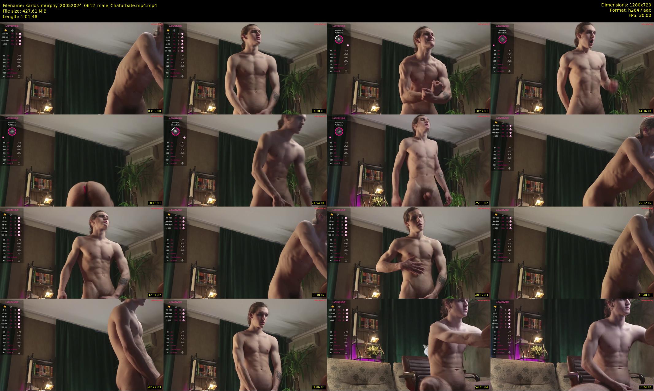 karlos_murphy — 62 minute Chaturbate male cam show recording, 720p, May 20, 2024