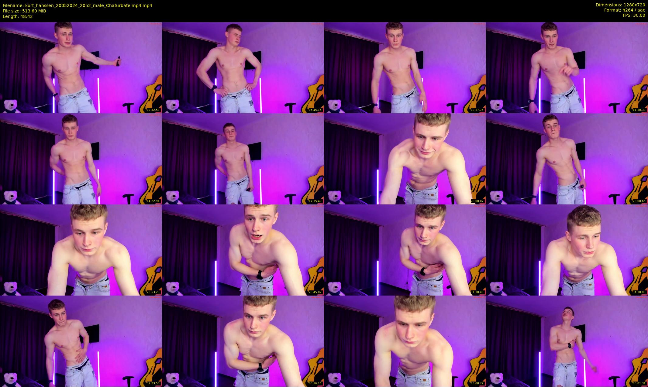 kurt_hanssen — 49 minute Chaturbate male cam show recording, 720p, May 20, 2024