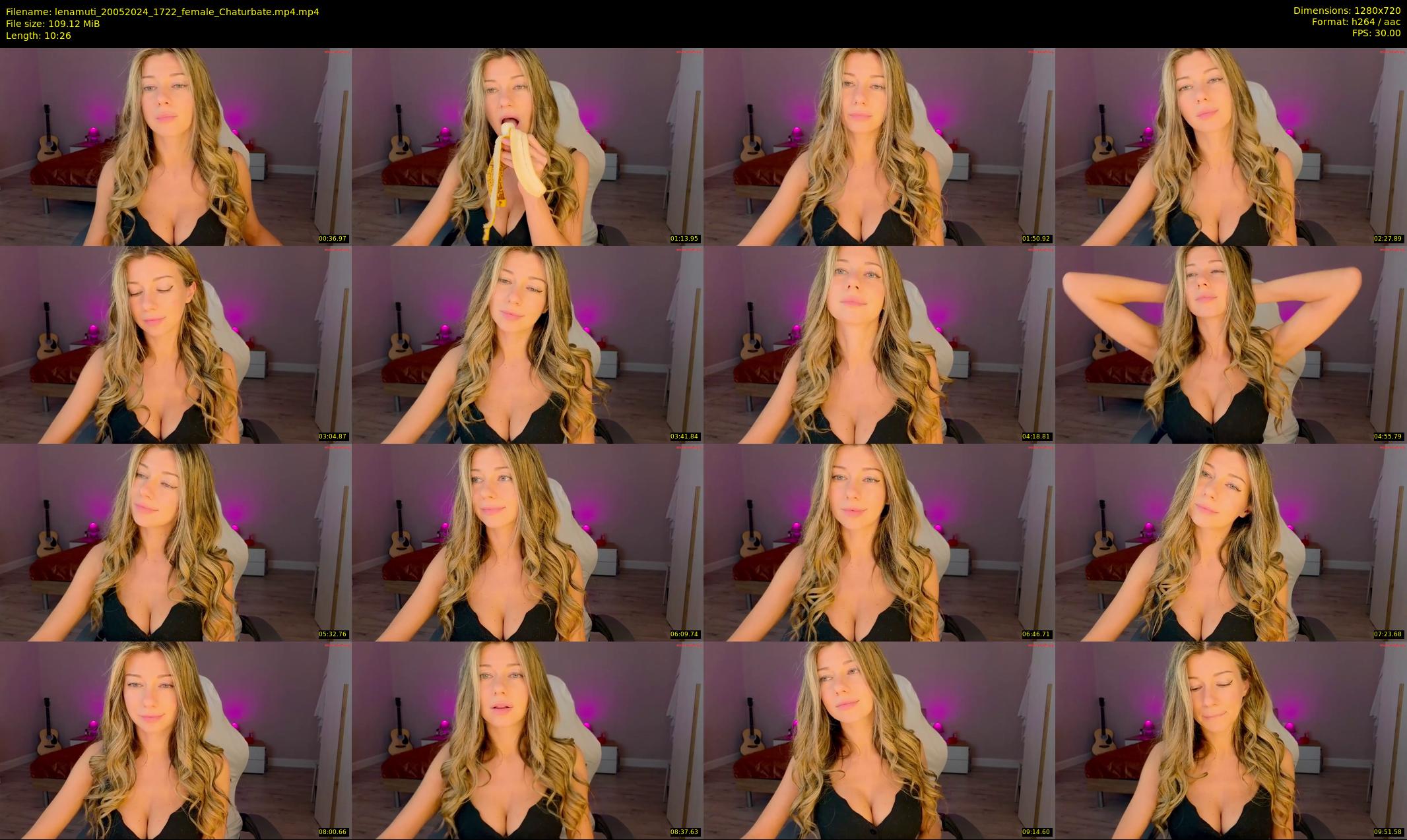 lenamuti — 11 minute Chaturbate female cam show recording, 720p, May 20, 2024