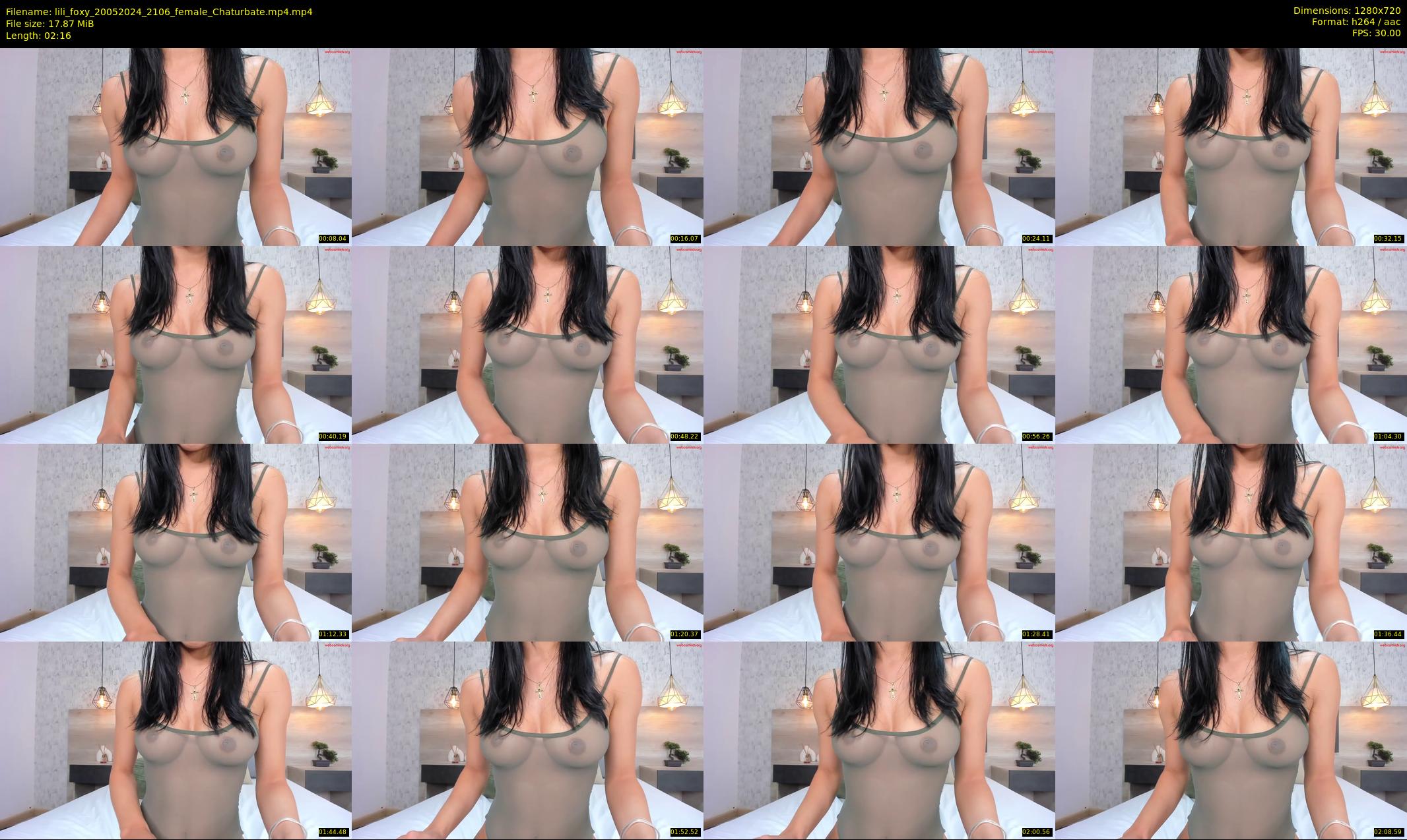 lili_foxy — 3 minute Chaturbate female cam show recording, 720p, May 20, 2024