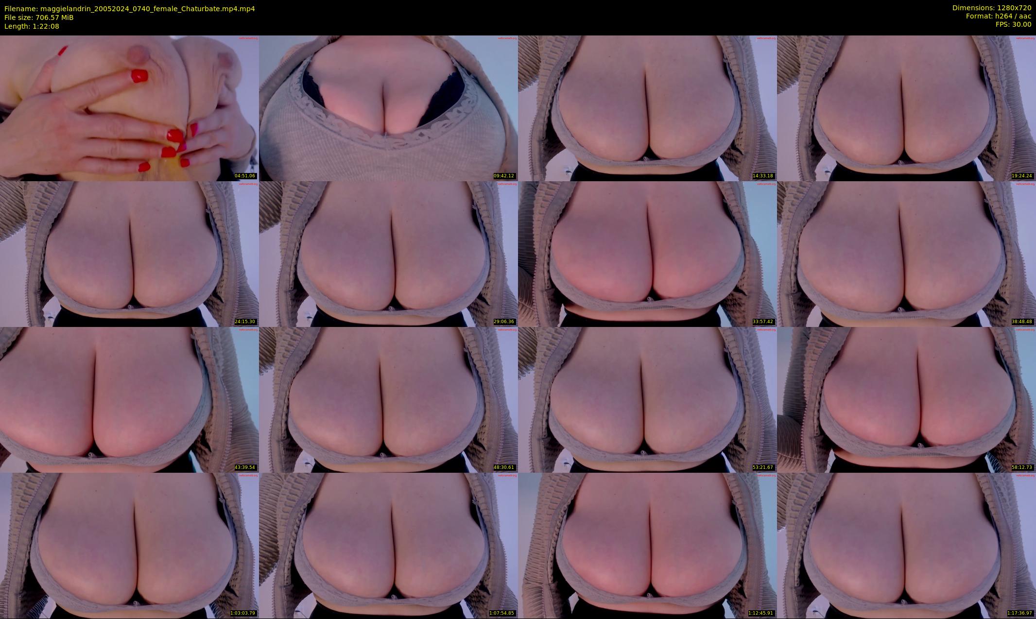 maggielandrin — 83 minute Chaturbate female cam show recording, 720p, May 20, 2024