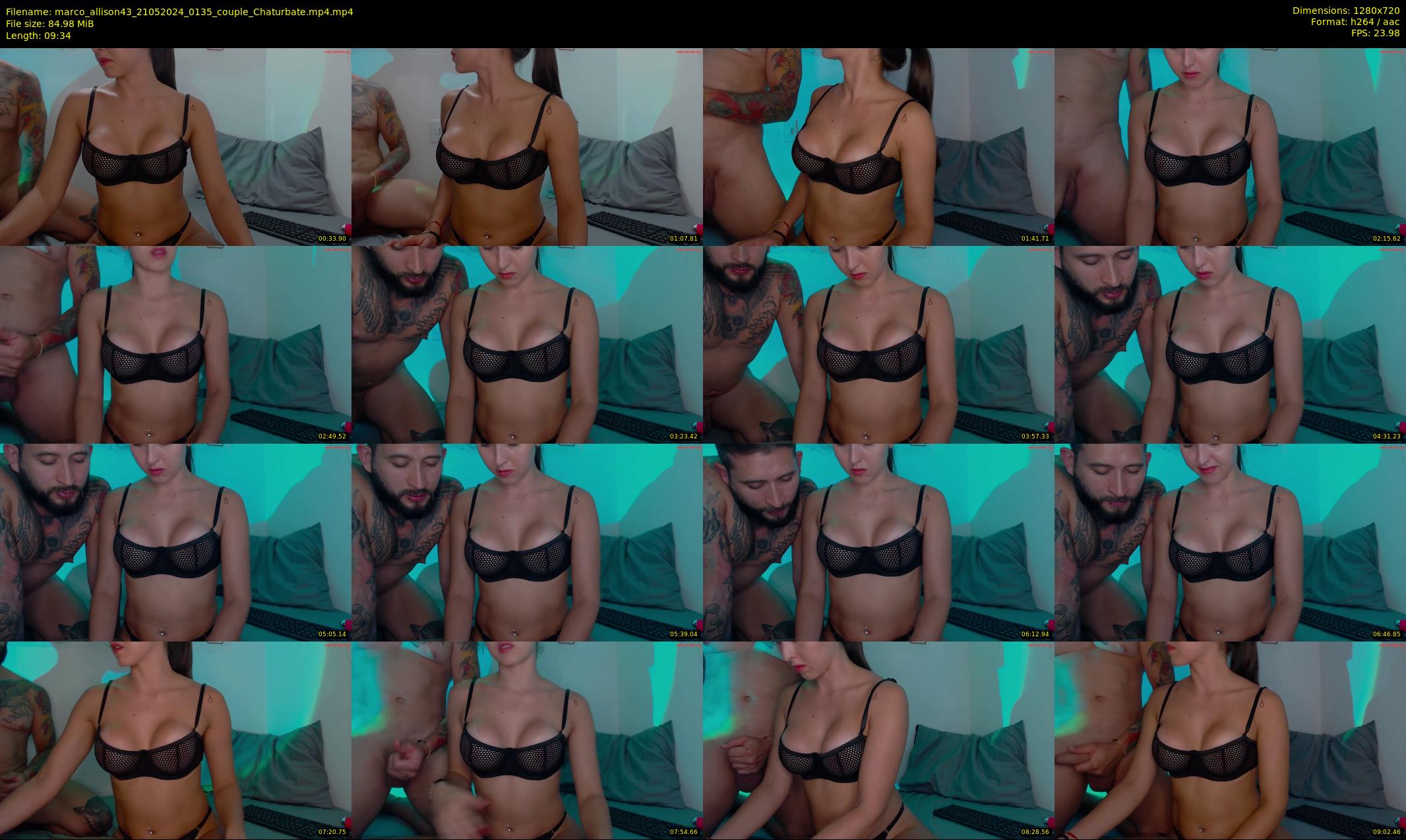 marco_allison43 — 10 minute Chaturbate couple cam show recording, 720p, May 21, 2024