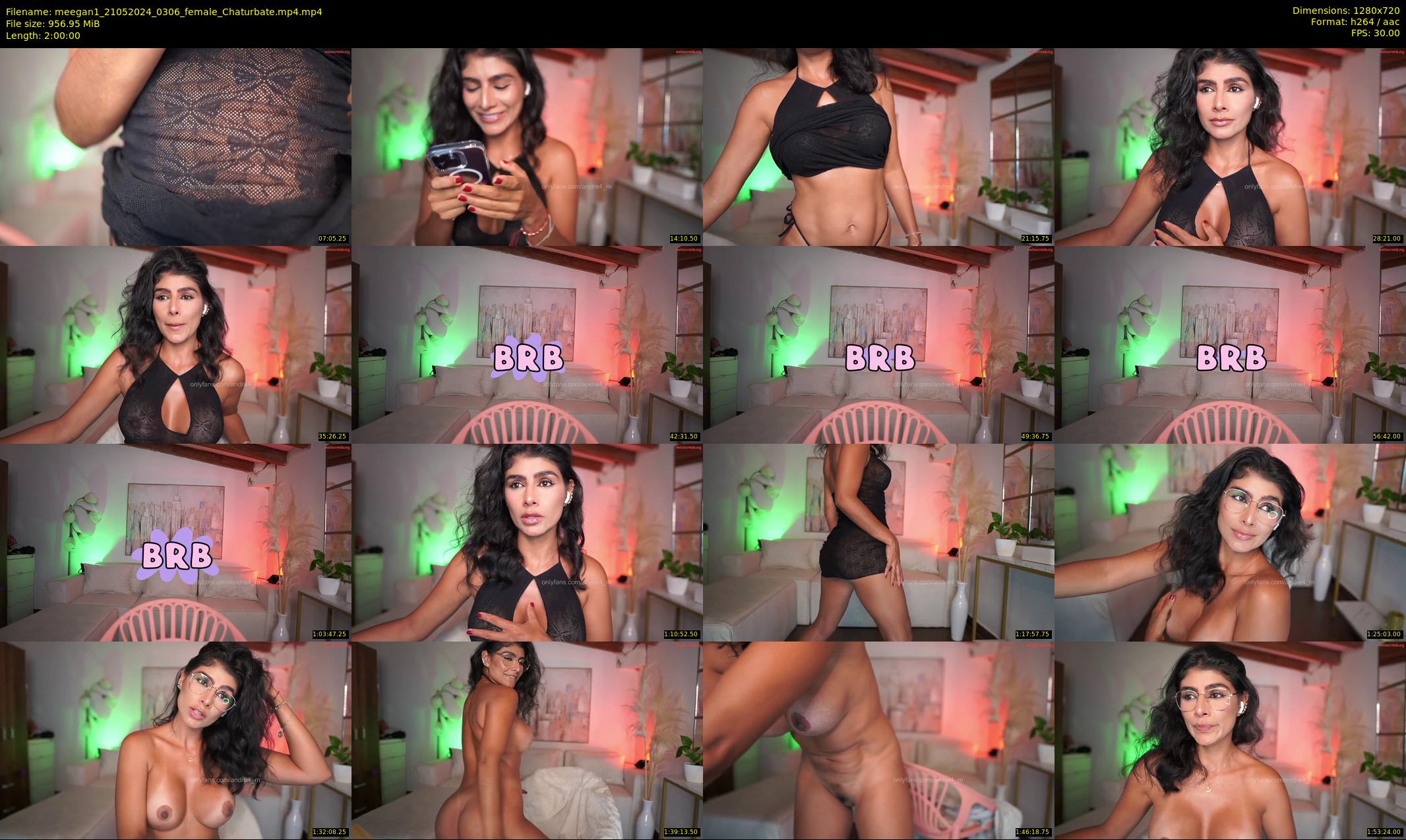 meegan1 — 120 minute Chaturbate female cam show recording, 720p, May 21, 2024